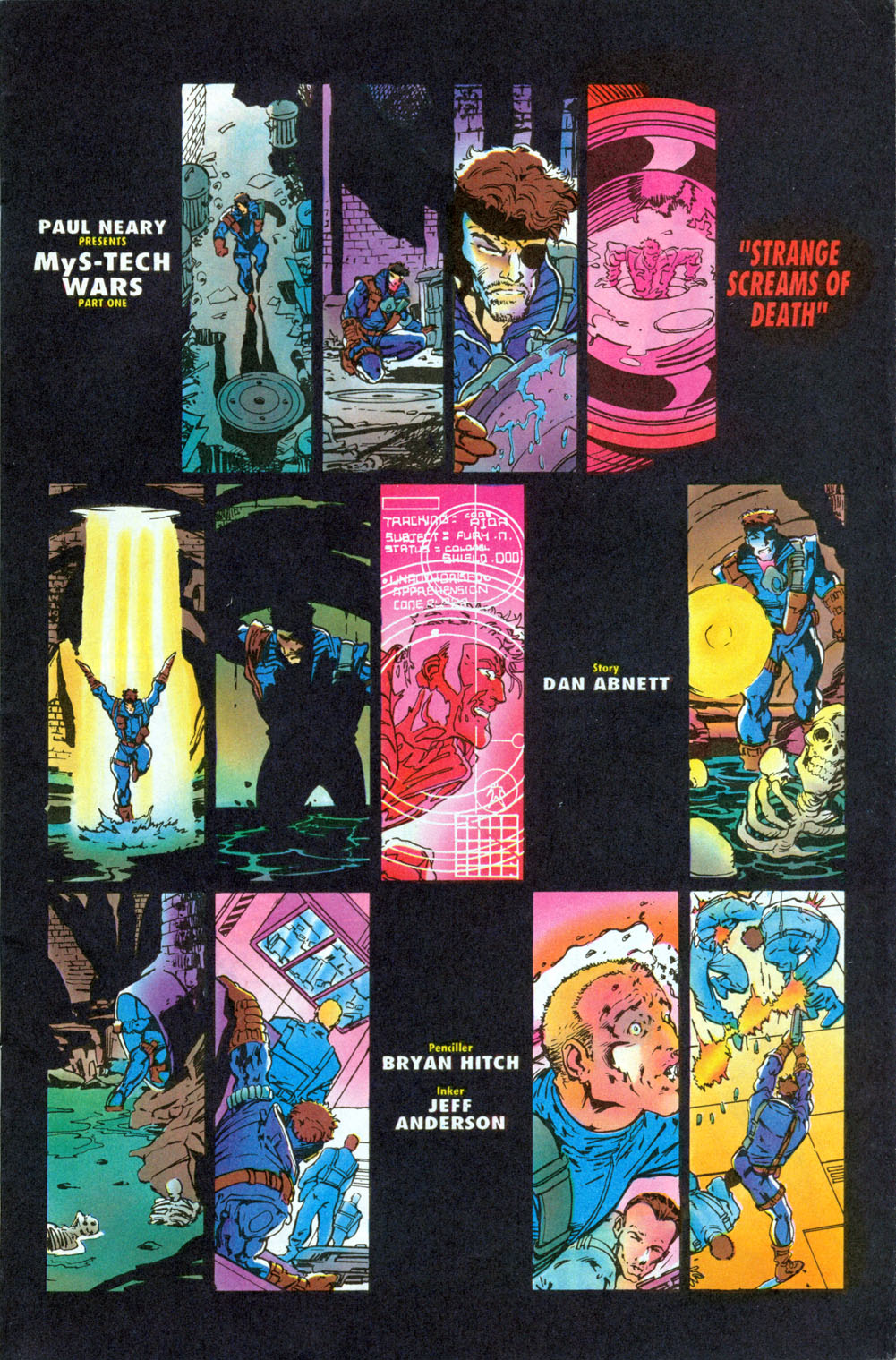 Read online Mys-Tech Wars comic -  Issue #1 - 2