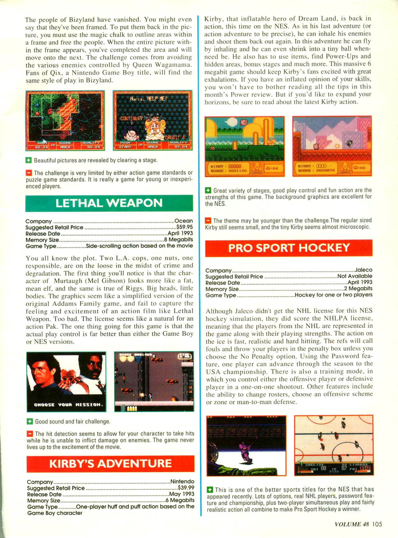 Read online Nintendo Power comic -  Issue #48 - 110