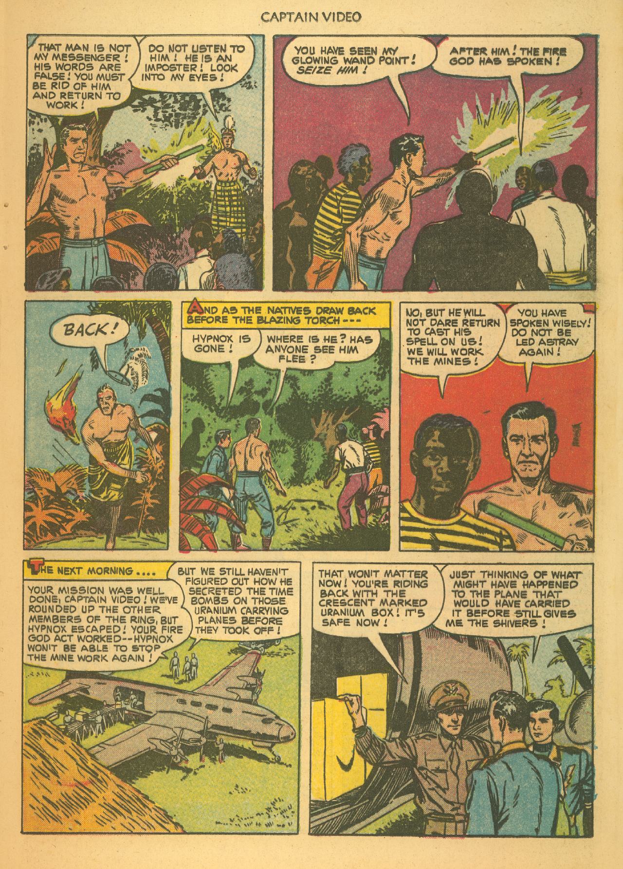 Read online Captain Video comic -  Issue # 006 (1951) 36pg c2c Fawcet (JVJ-Geo) - 13