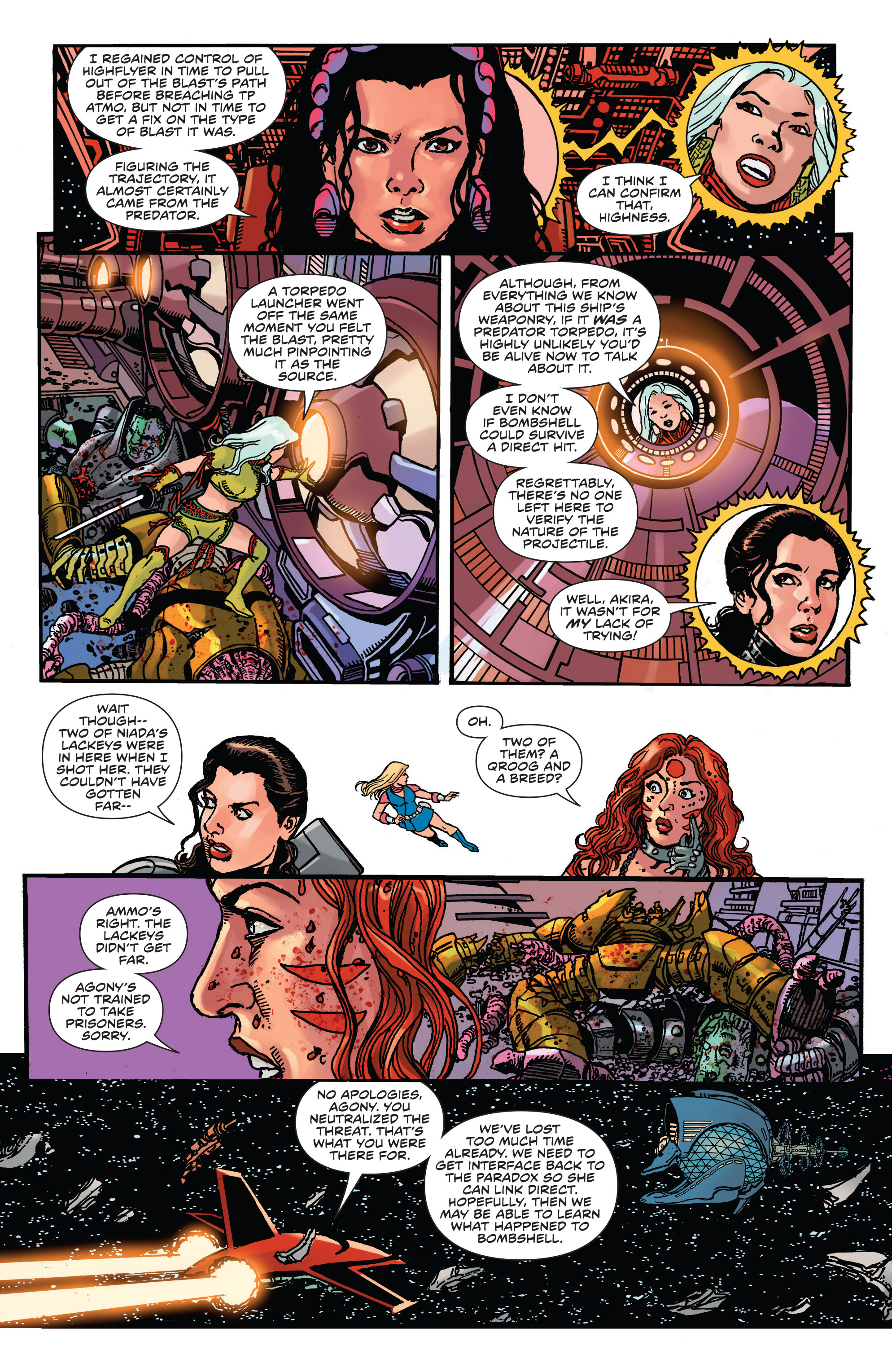 Read online George Pérez's Sirens comic -  Issue #3 - 19