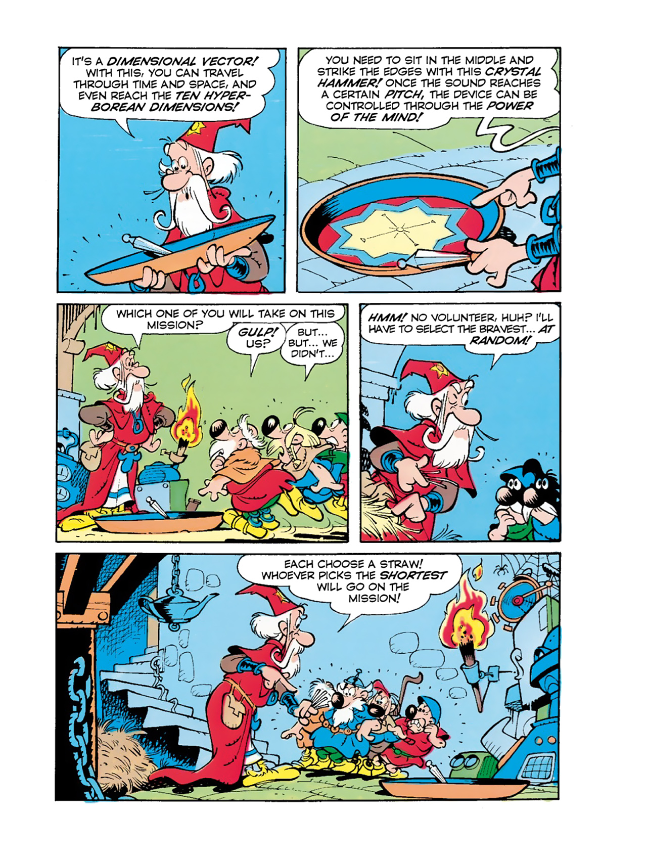 Read online Mickey Mouse in the Sword of Ice comic -  Issue #1 - 9