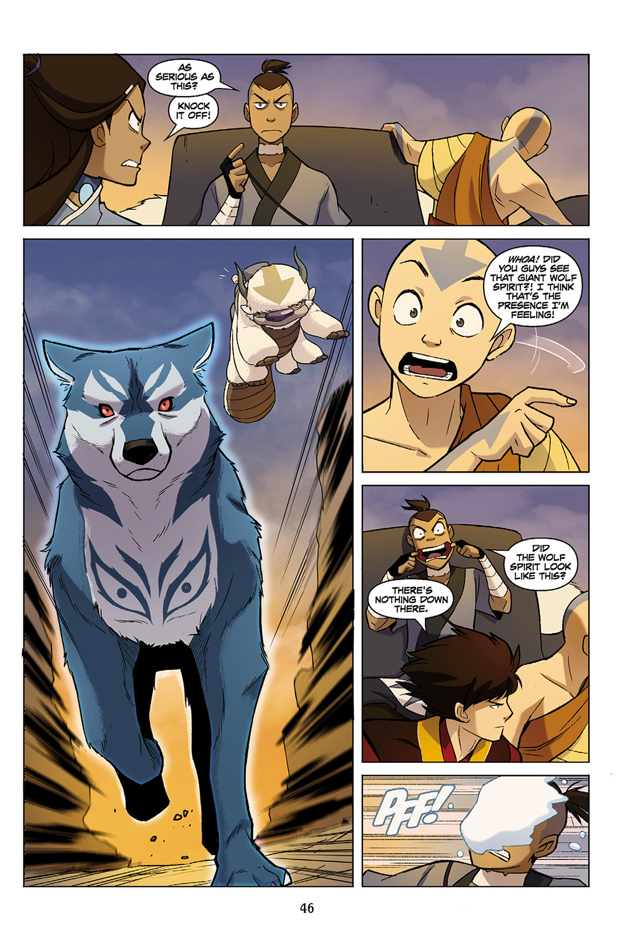 Read online Nickelodeon Avatar: The Last Airbender - The Search comic -  Issue # Part 1 - 47