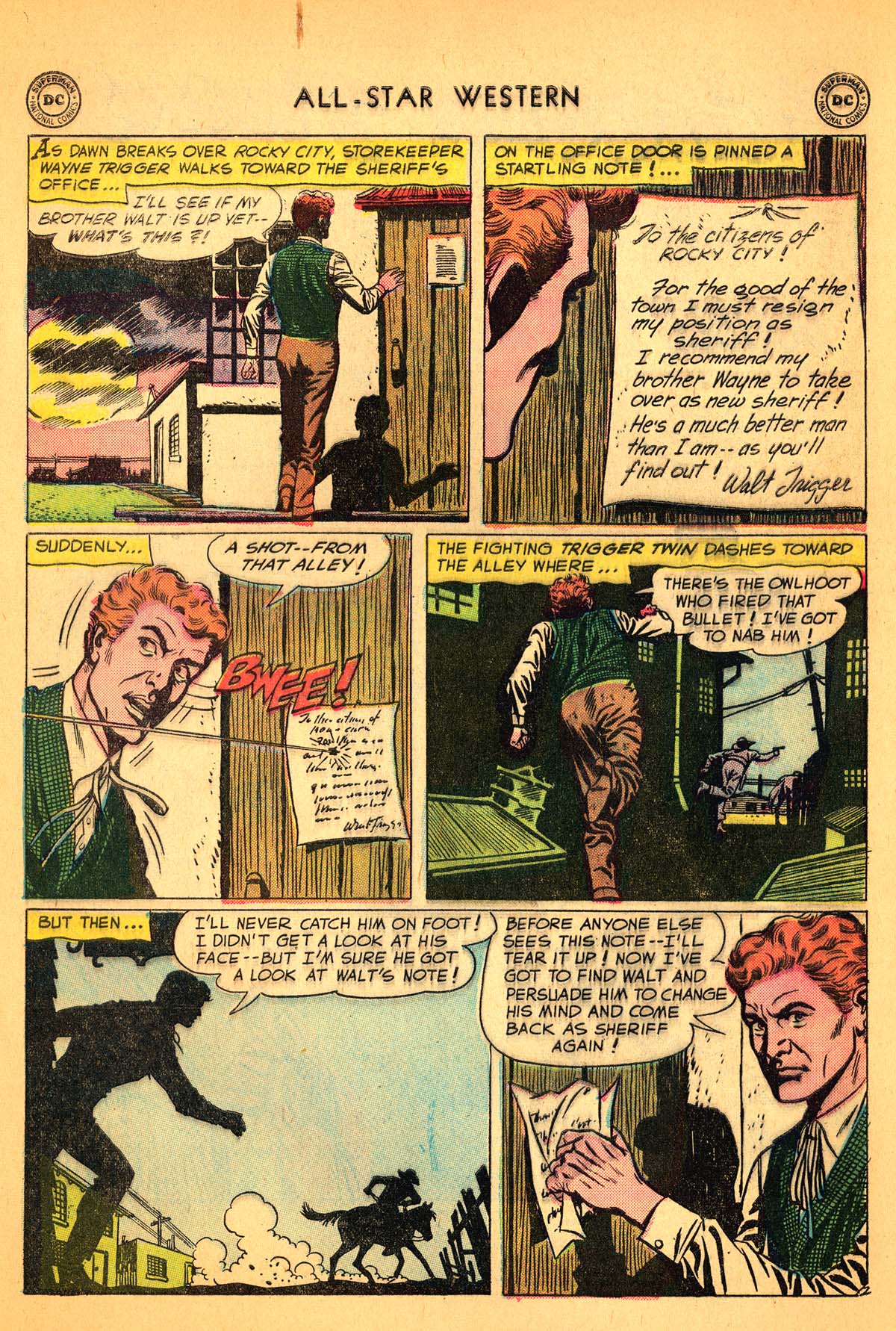 Read online All-Star Western (1951) comic -  Issue #99 - 4