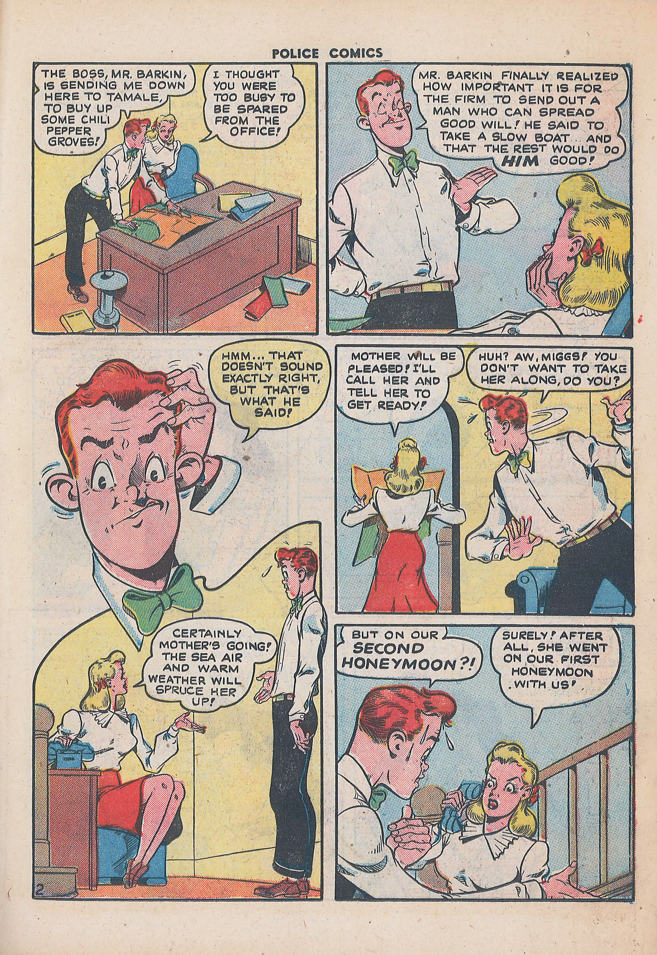 Read online Police Comics comic -  Issue #87 - 21