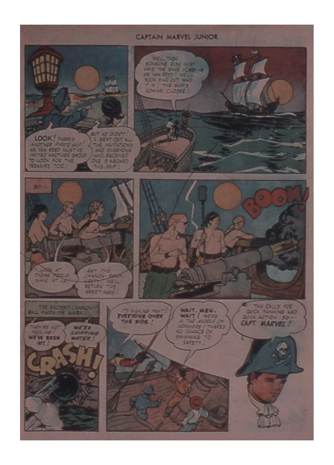 Read online Captain Marvel, Jr. comic -  Issue #50 - 7