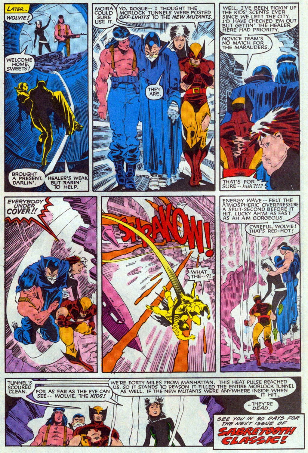 Read online Sabretooth Classic comic -  Issue #9 - 24