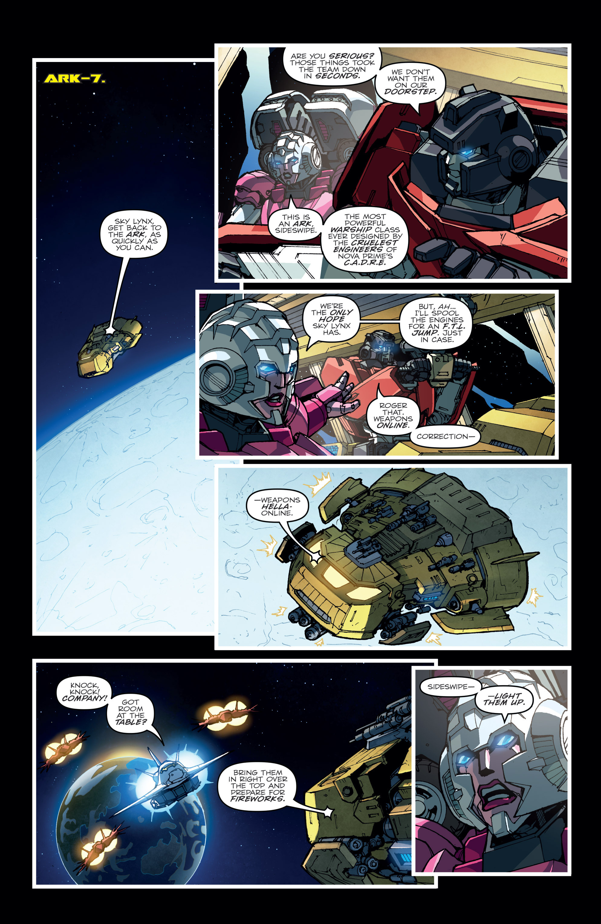 Read online The Transformers (2014) comic -  Issue #45 - 19