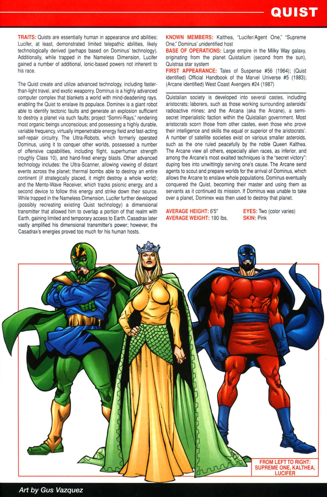Read online Official Handbook of the Marvel Universe A To Z Update comic -  Issue #5 - 43