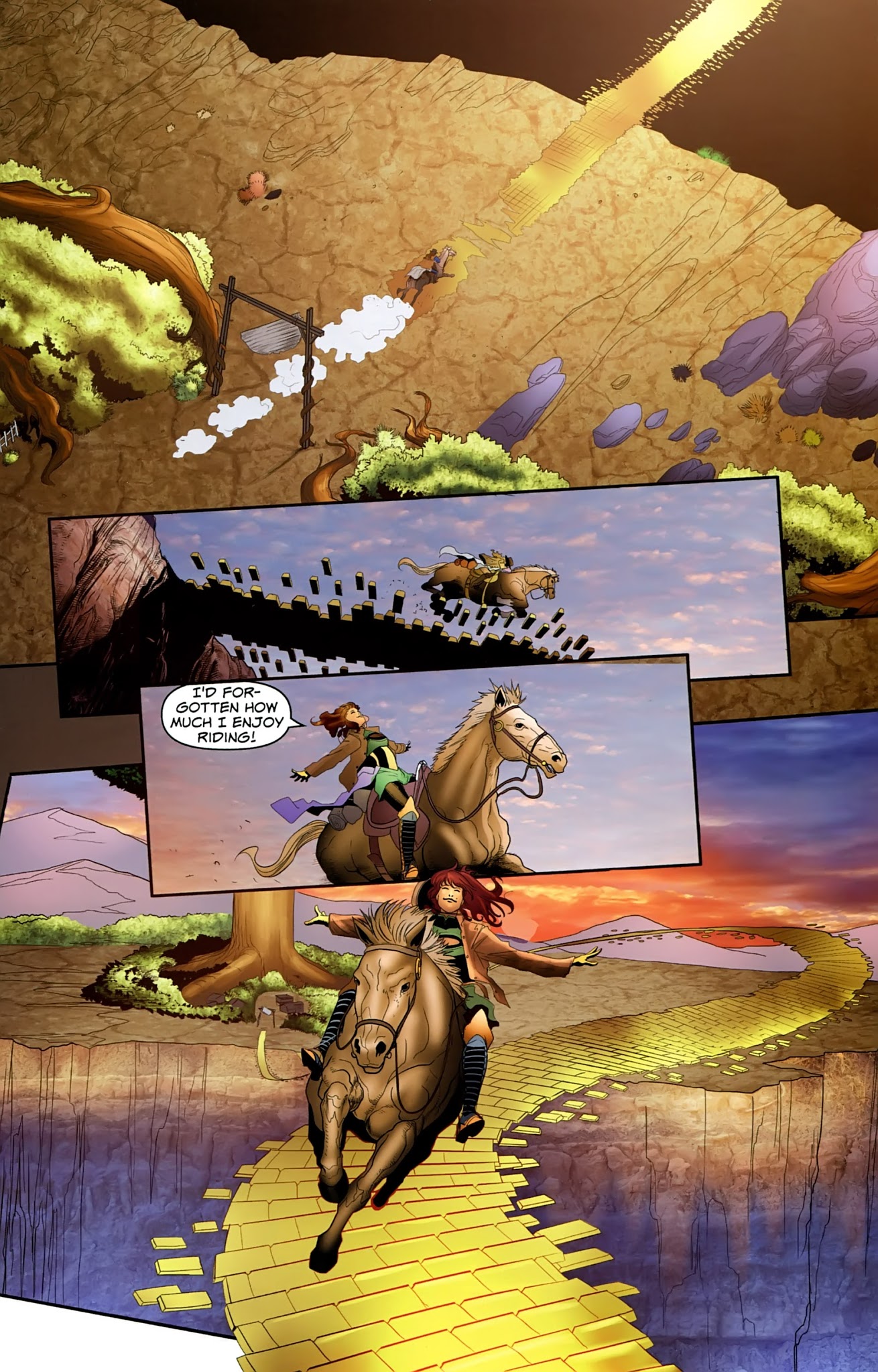Read online Legend of Oz: The Wicked West comic -  Issue #4 - 15