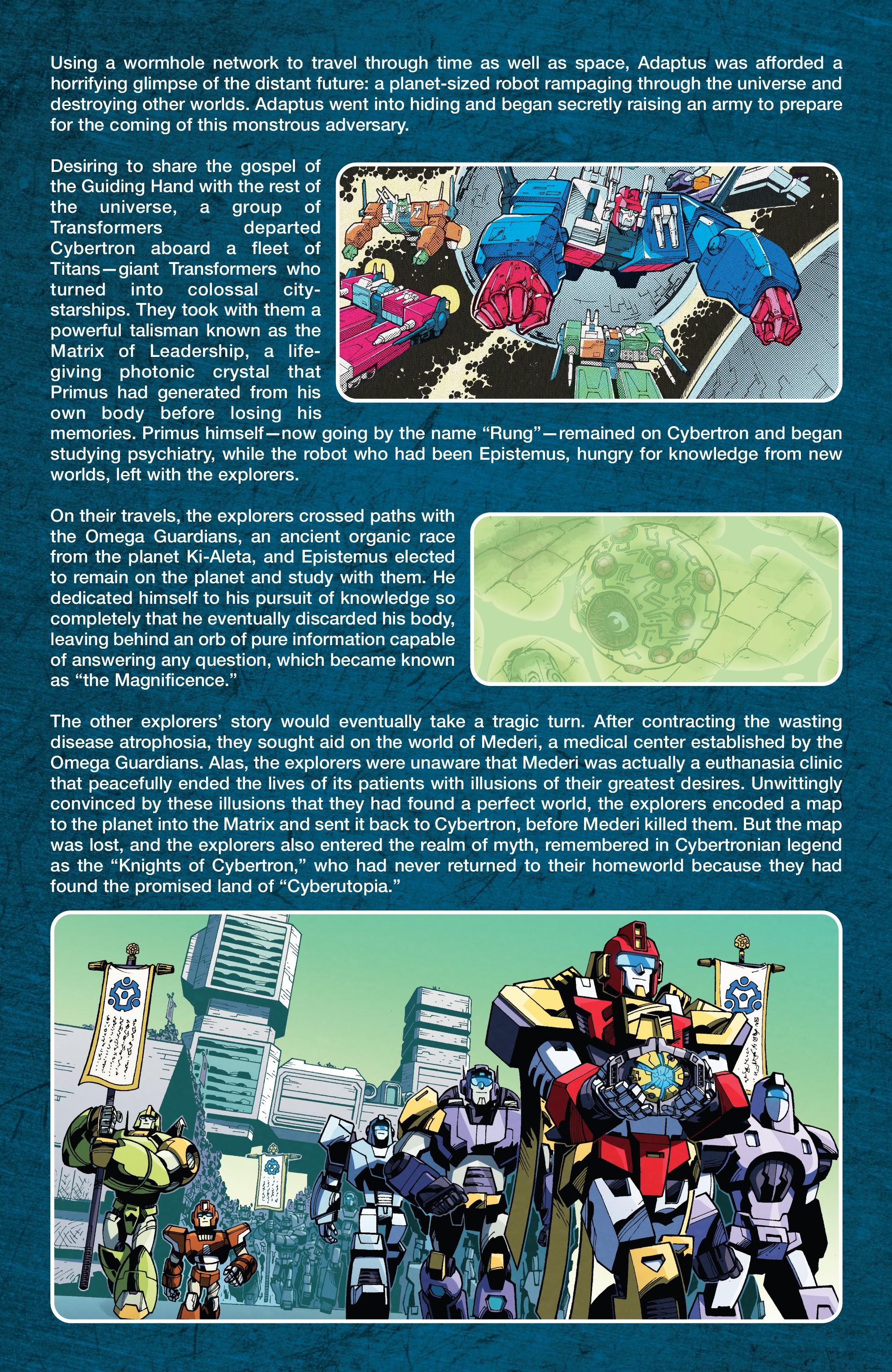 Read online Transformers: Historia comic -  Issue # Full - 4