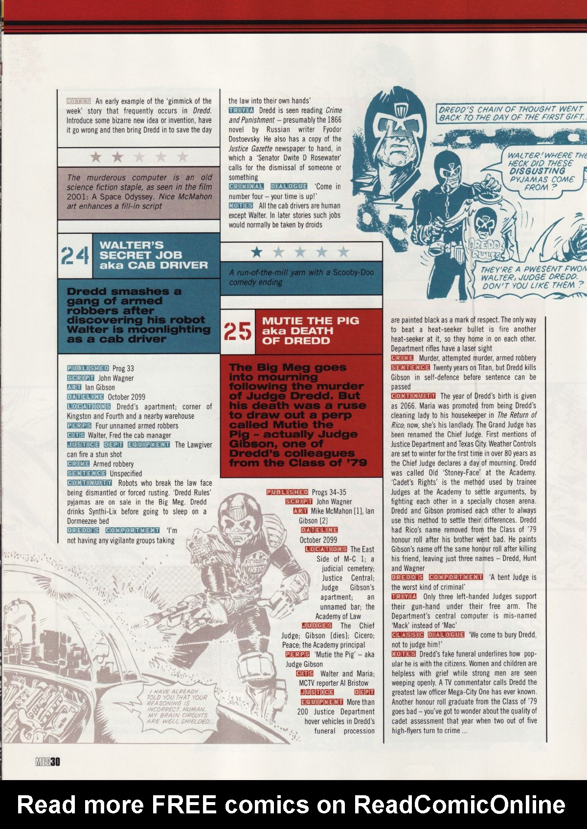 Read online Judge Dredd Megazine (Vol. 5) comic -  Issue #215 - 30