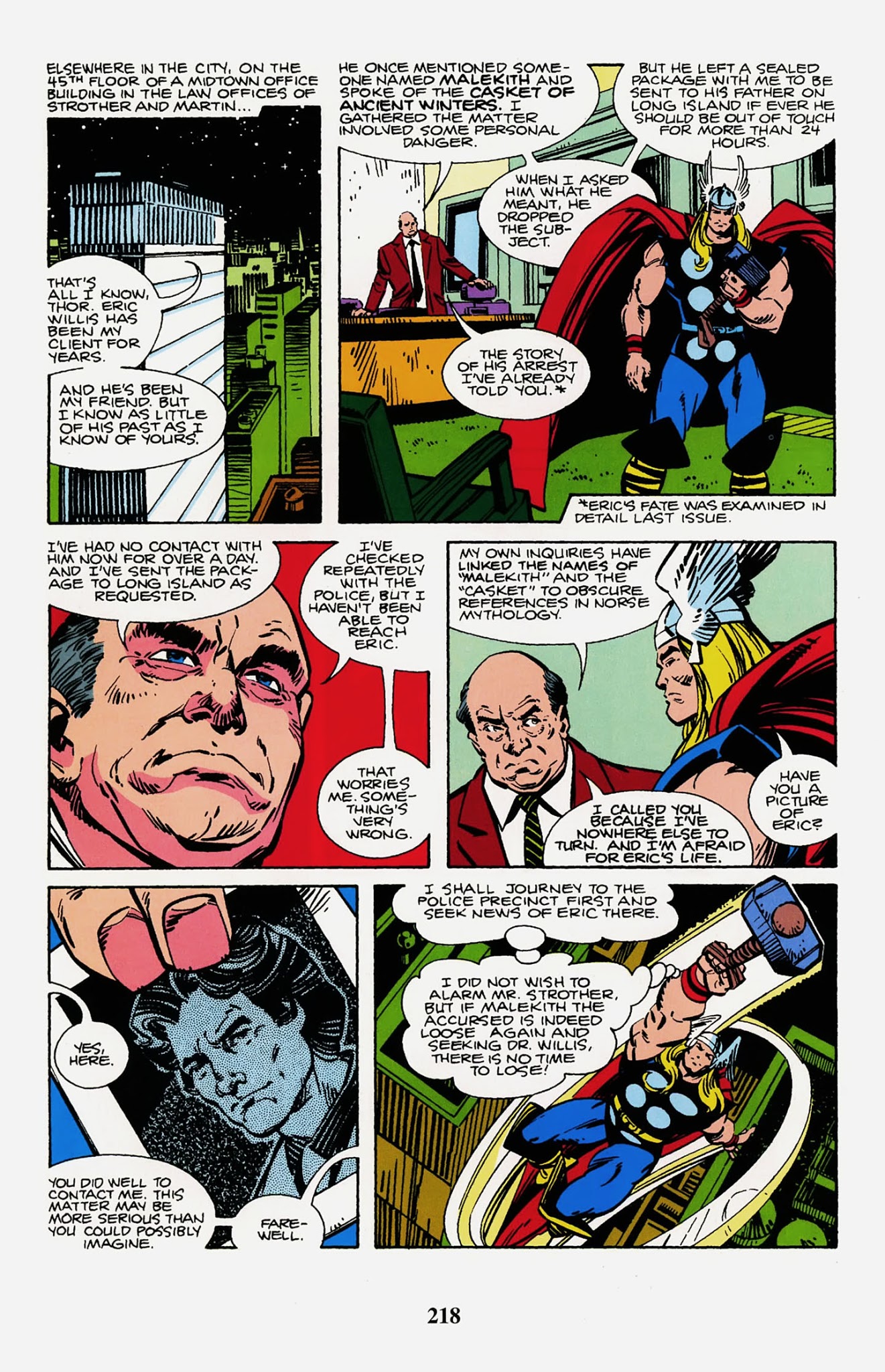 Read online Thor Visionaries: Walter Simonson comic -  Issue # TPB 1 - 220