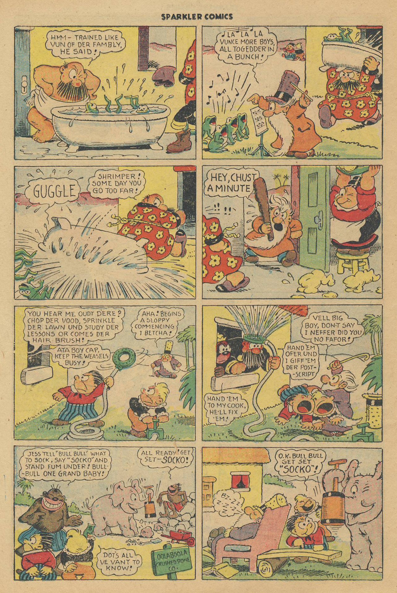 Read online Sparkler Comics comic -  Issue #40 - 16