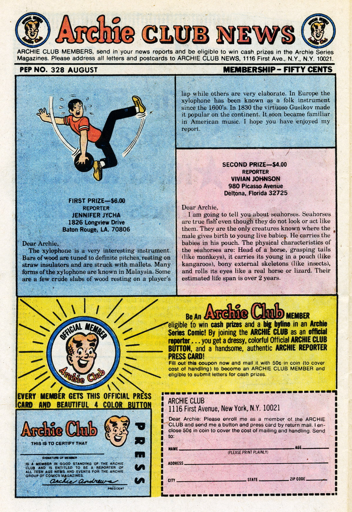 Read online Pep Comics comic -  Issue #328 - 26