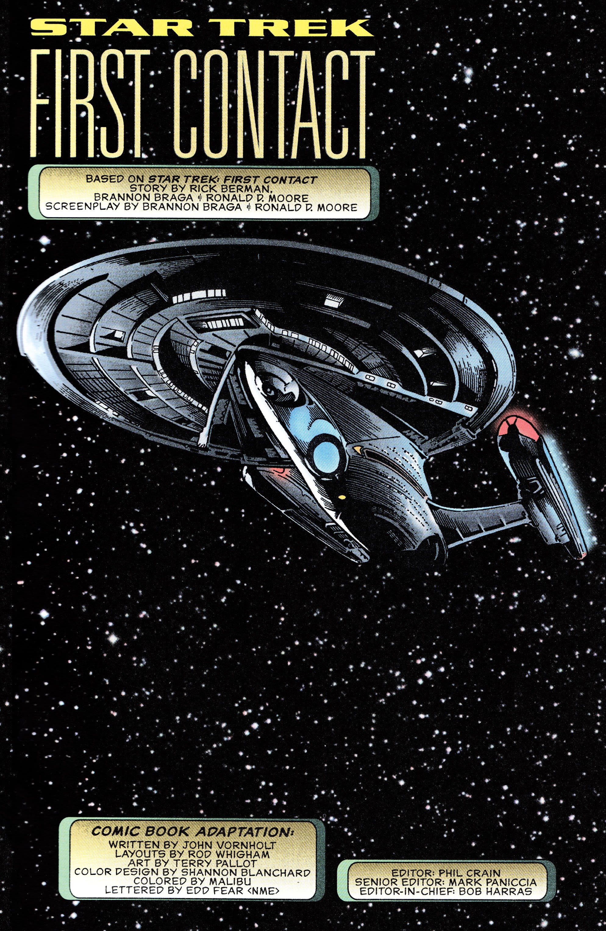 Read online Star Trek: First Contact (2021) comic -  Issue # TPB - 5