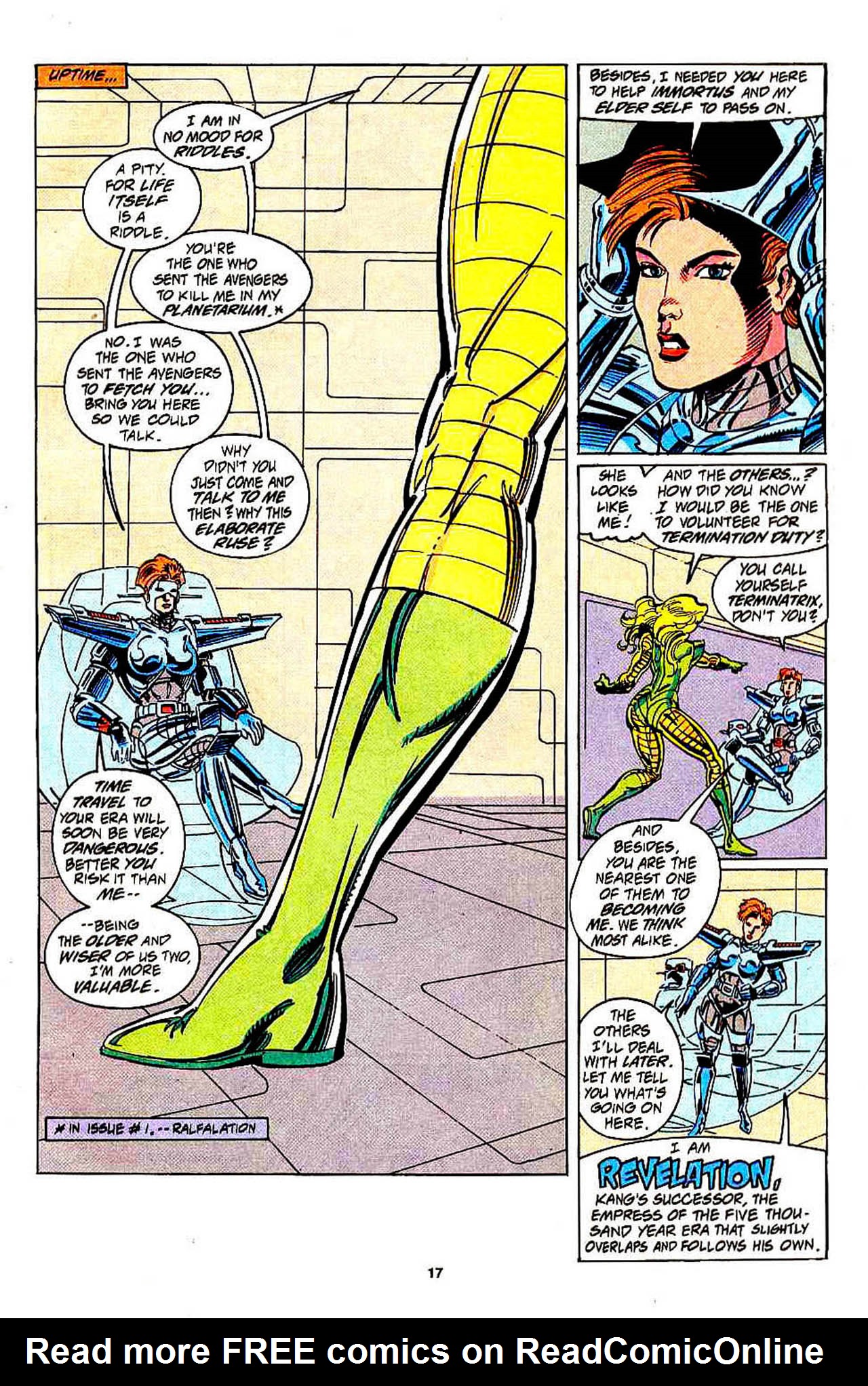 Read online Avengers: The Terminatrix Objective comic -  Issue #3 - 14