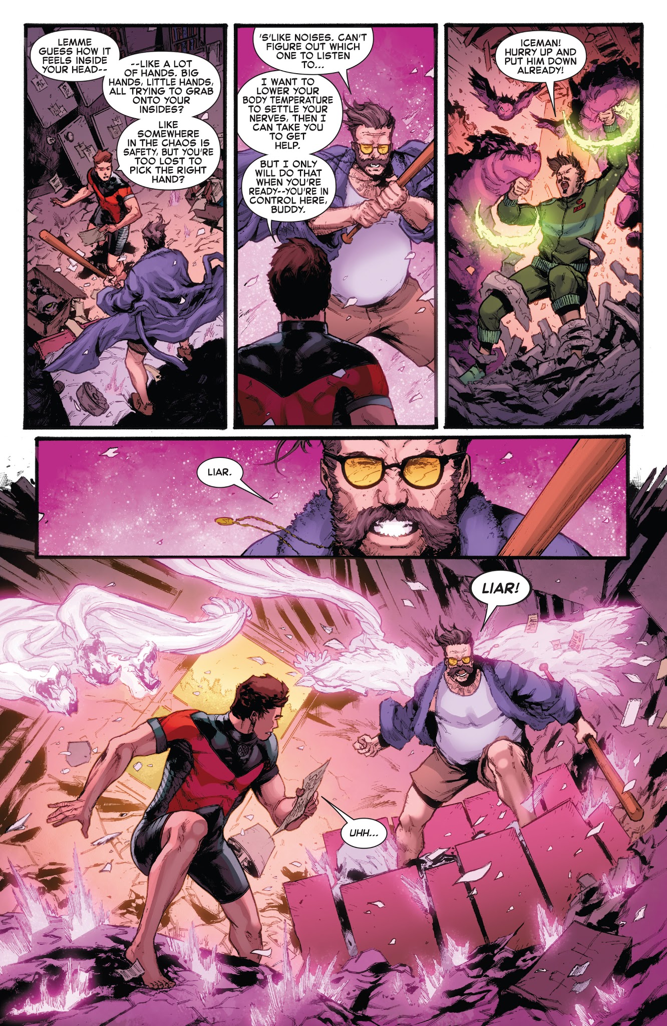 Read online Iceman (2017) comic -  Issue #11 - 18