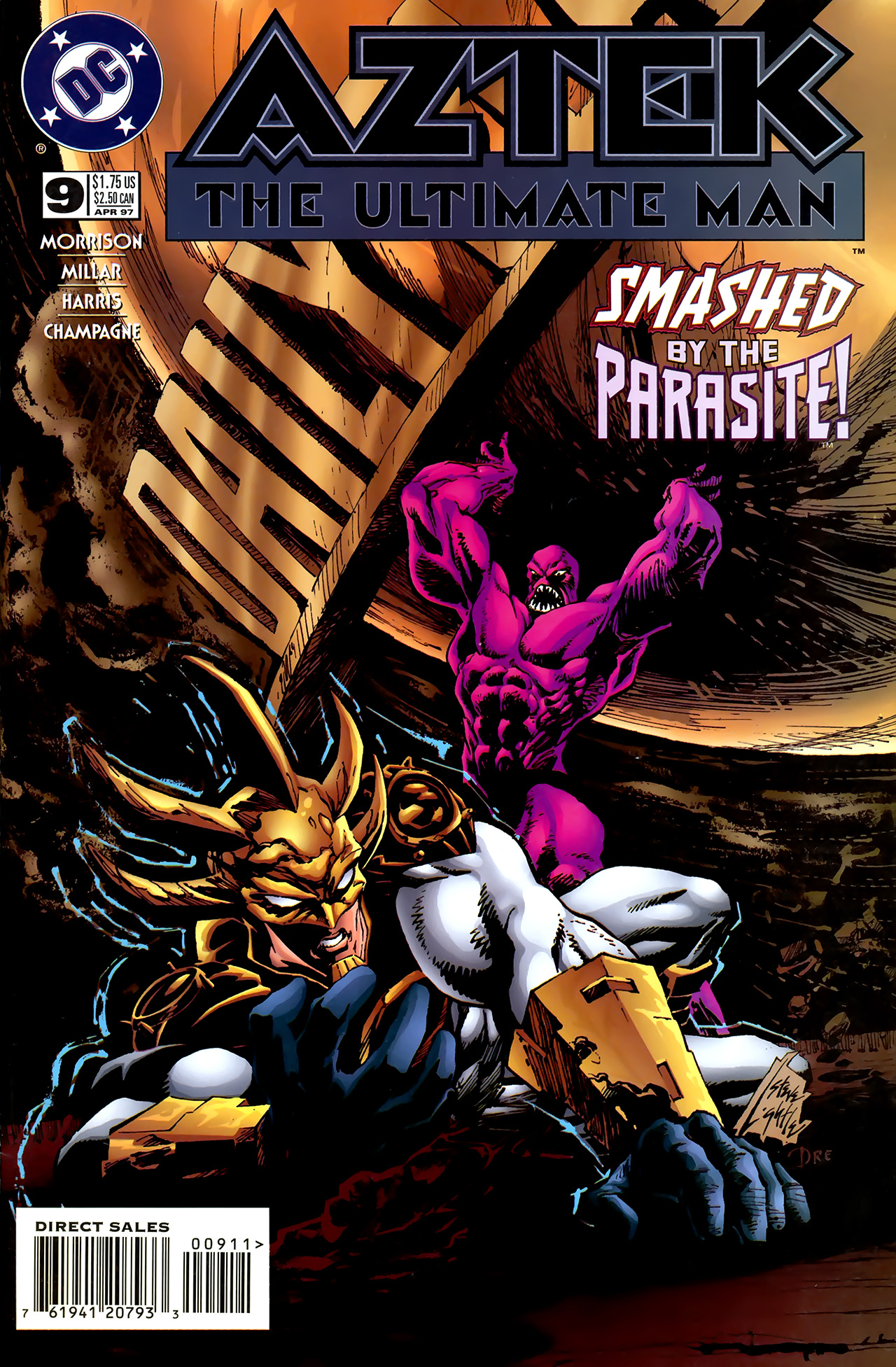 Read online Aztek: The Ultimate Man comic -  Issue #9 - 1