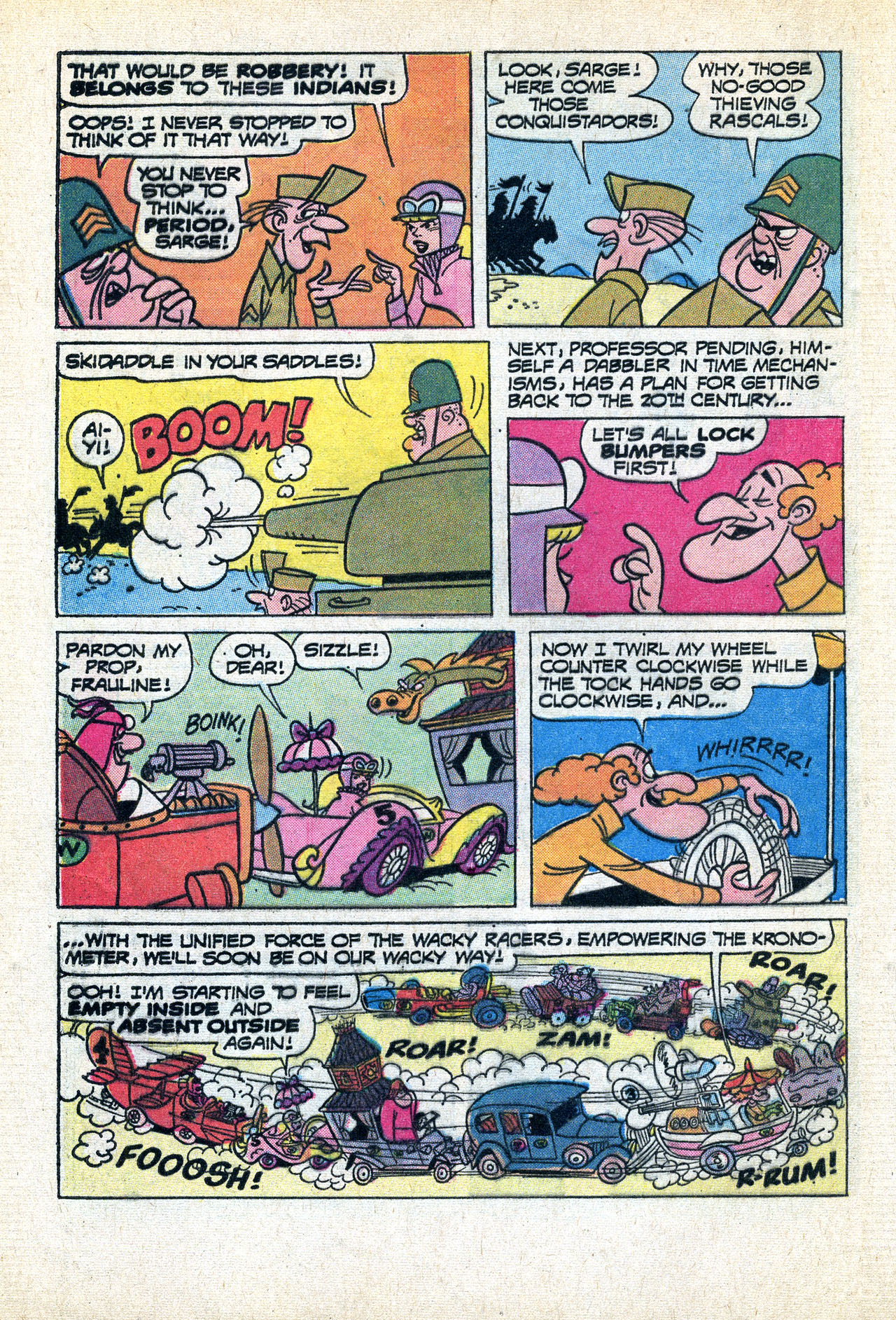 Read online Hanna-Barbera Wacky Races comic -  Issue #7 - 25
