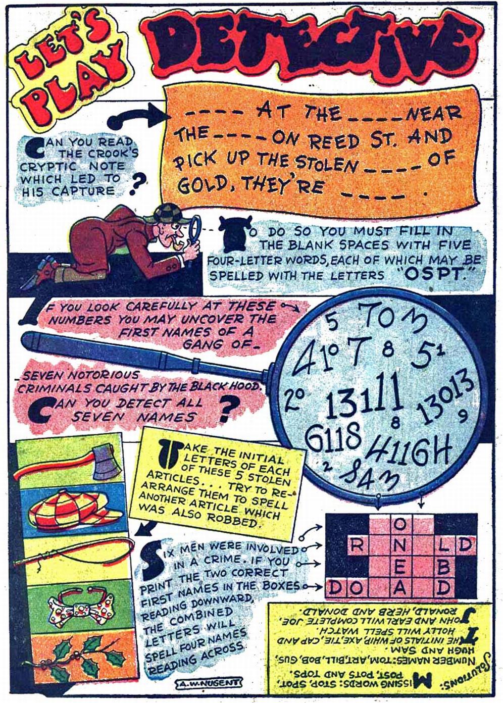 Read online Black Hood Comics comic -  Issue #15 - 17