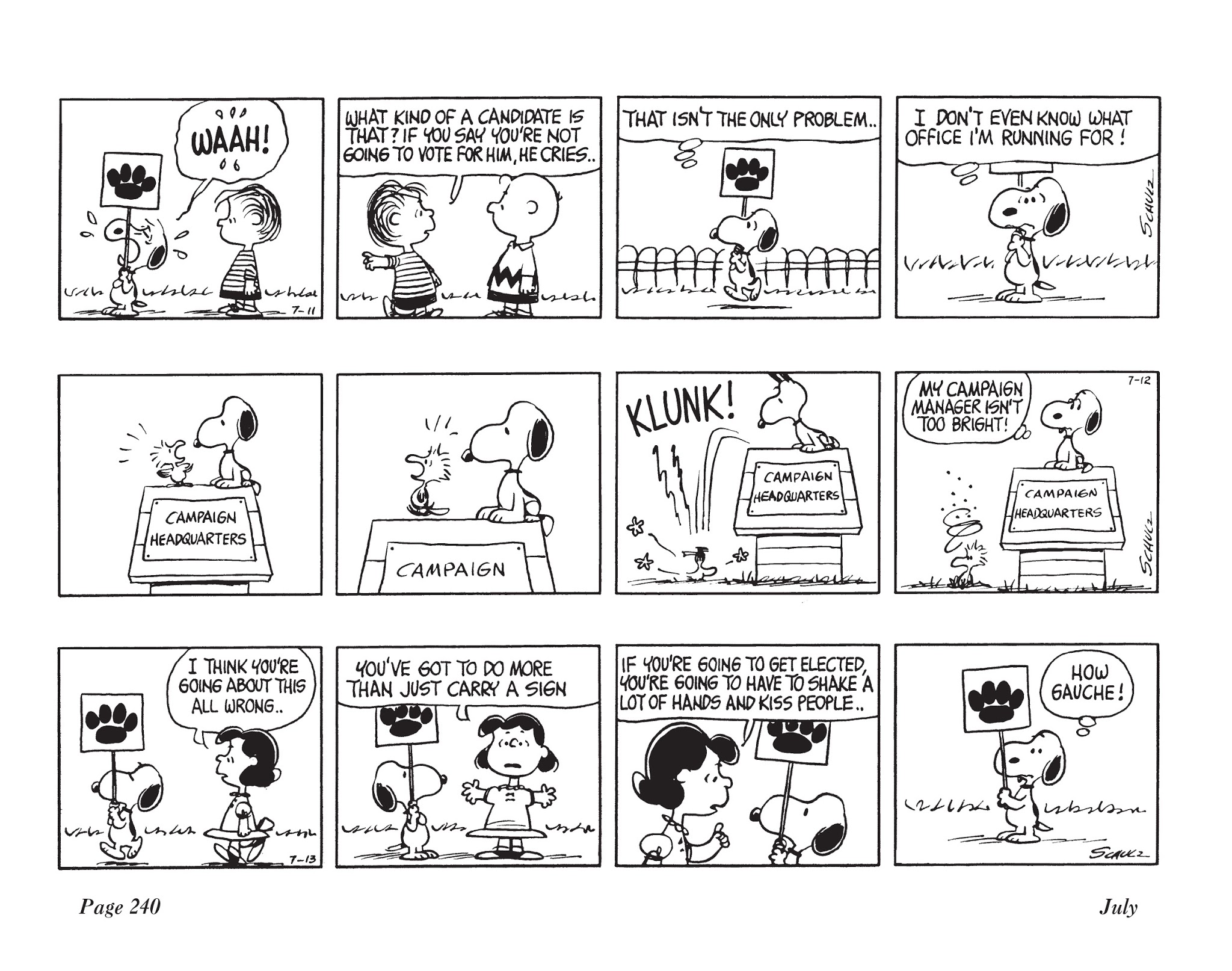 Read online The Complete Peanuts comic -  Issue # TPB 9 - 251