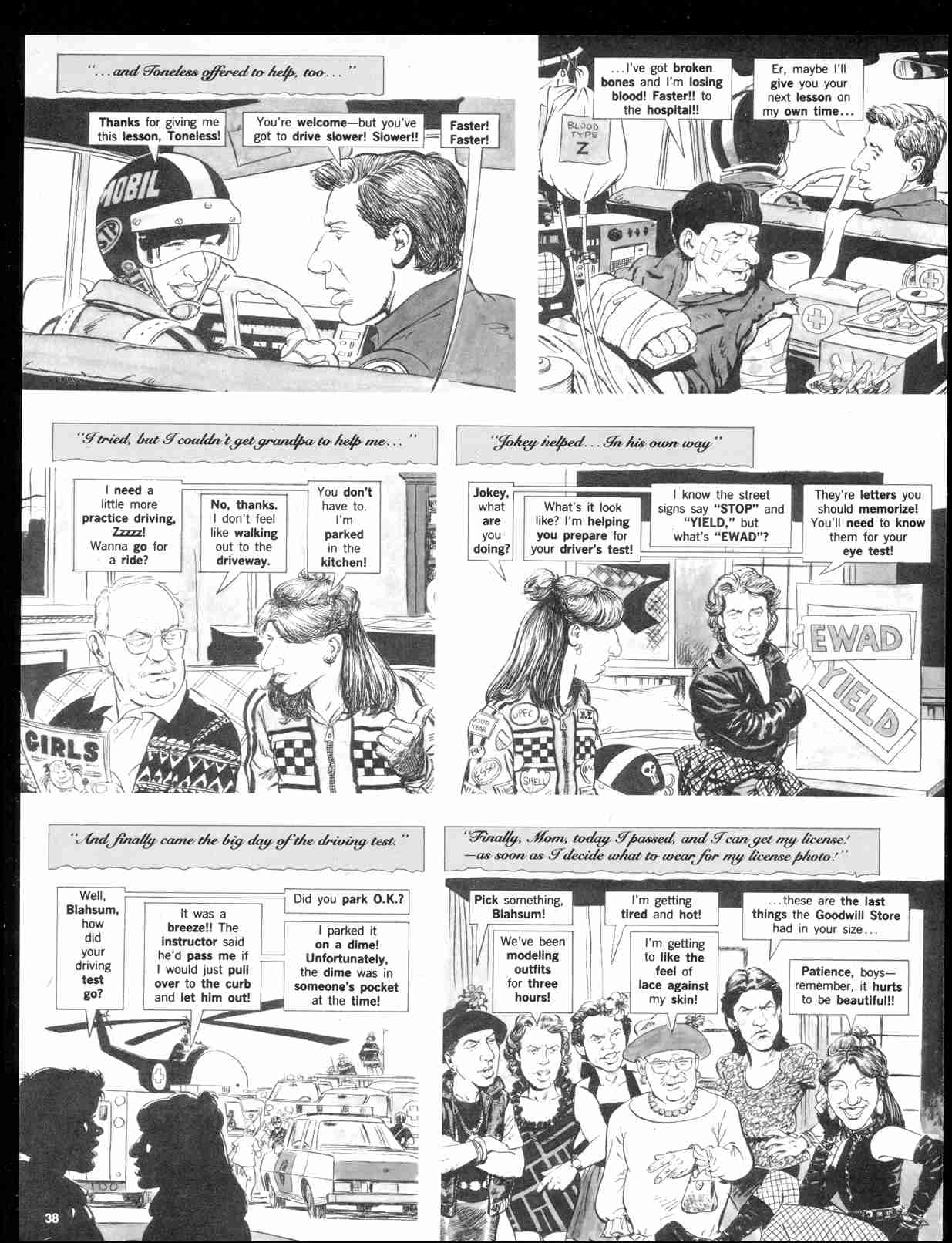 Read online MAD comic -  Issue #318 - 40