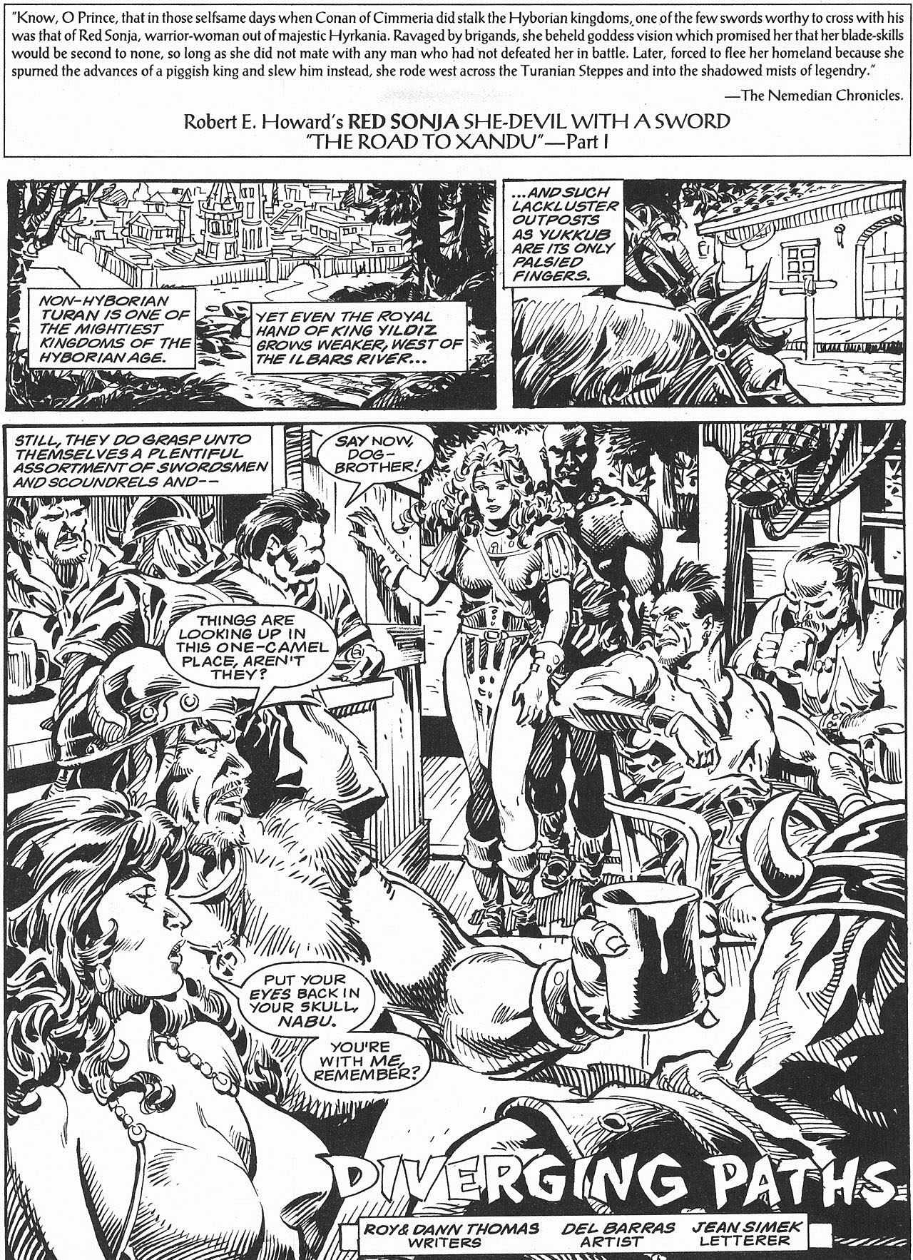 Read online The Savage Sword Of Conan comic -  Issue #207 - 54