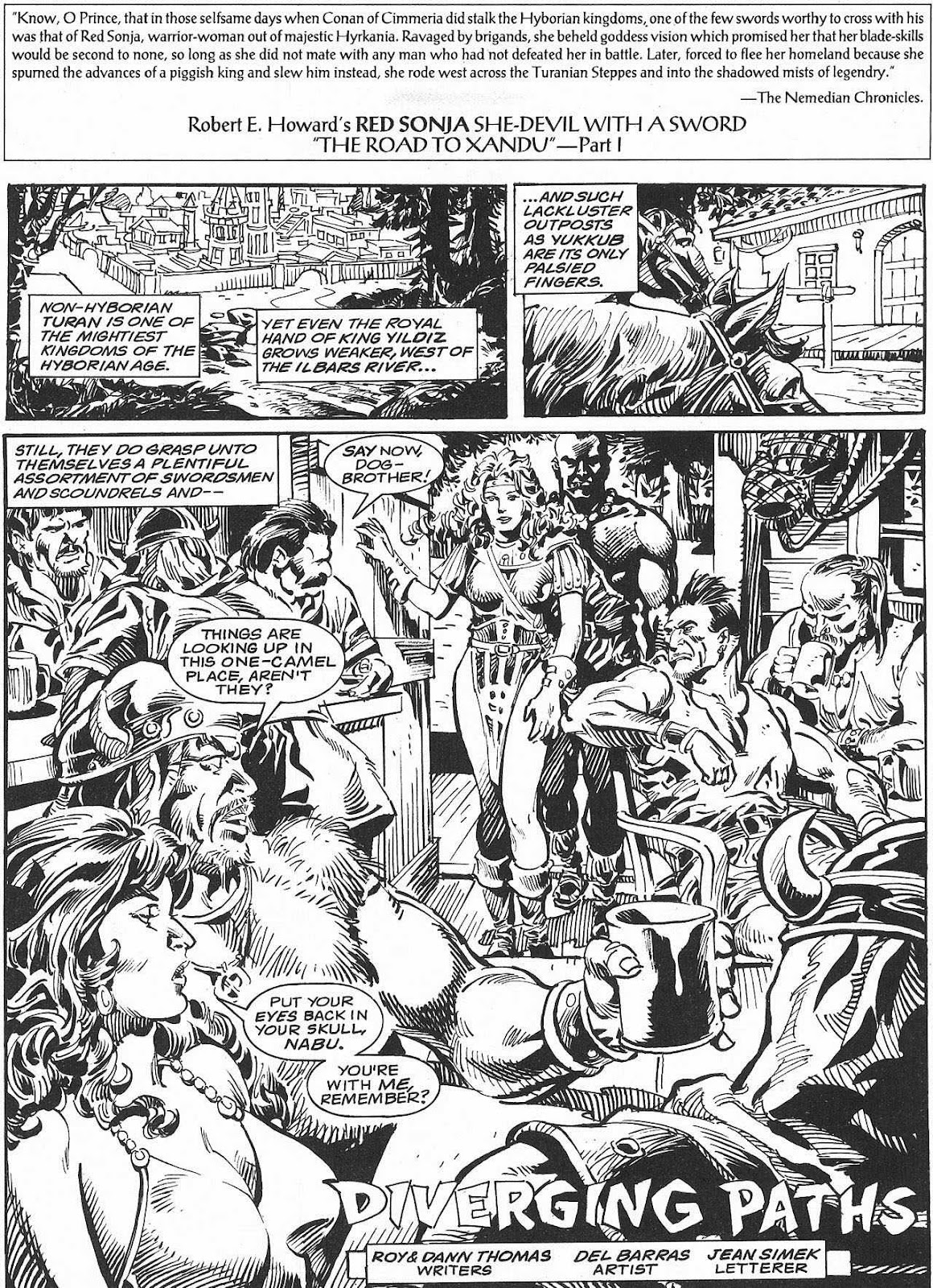 The Savage Sword Of Conan issue 207 - Page 54