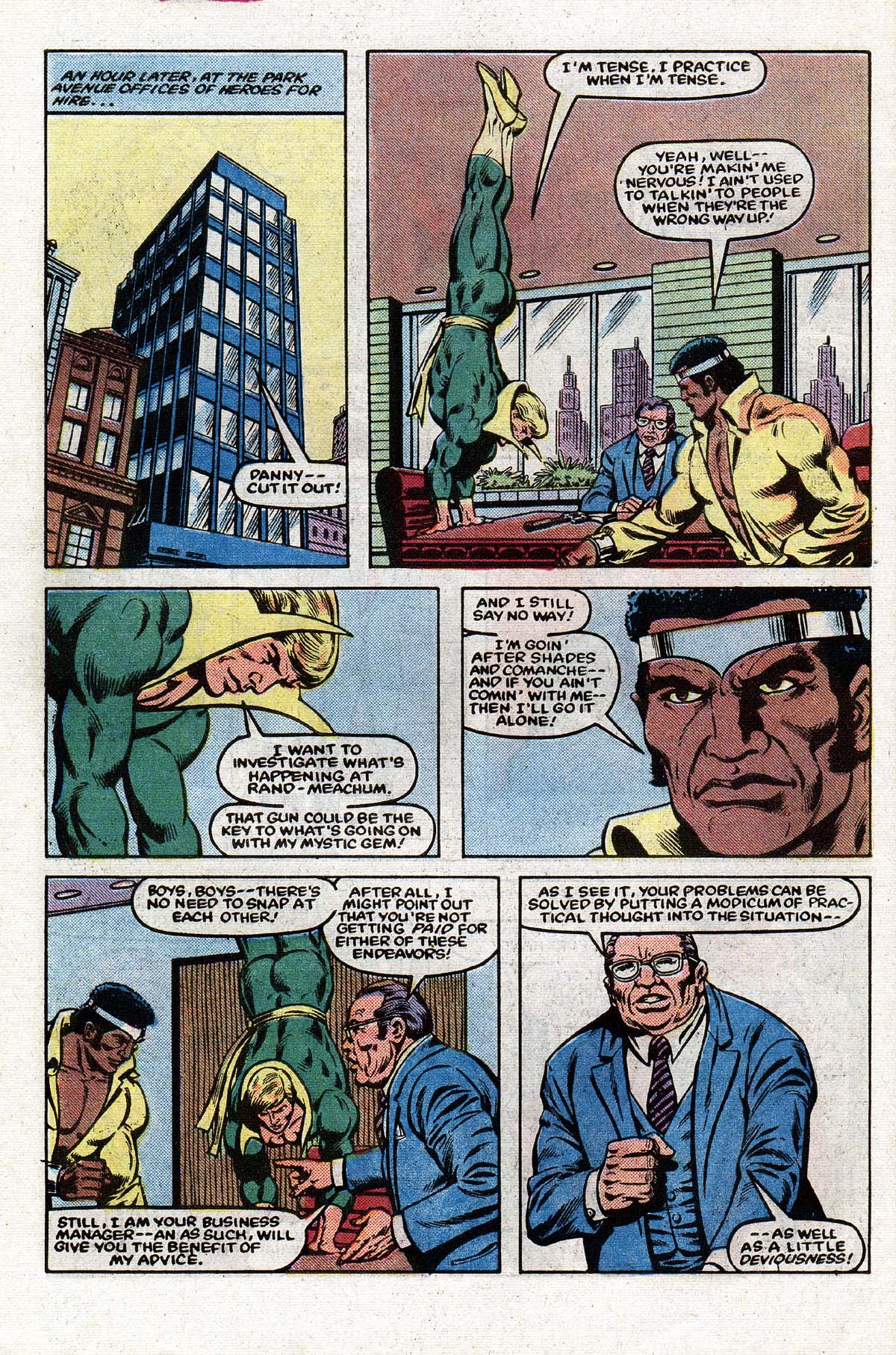 Read online Power Man and Iron Fist (1978) comic -  Issue #98 - 8