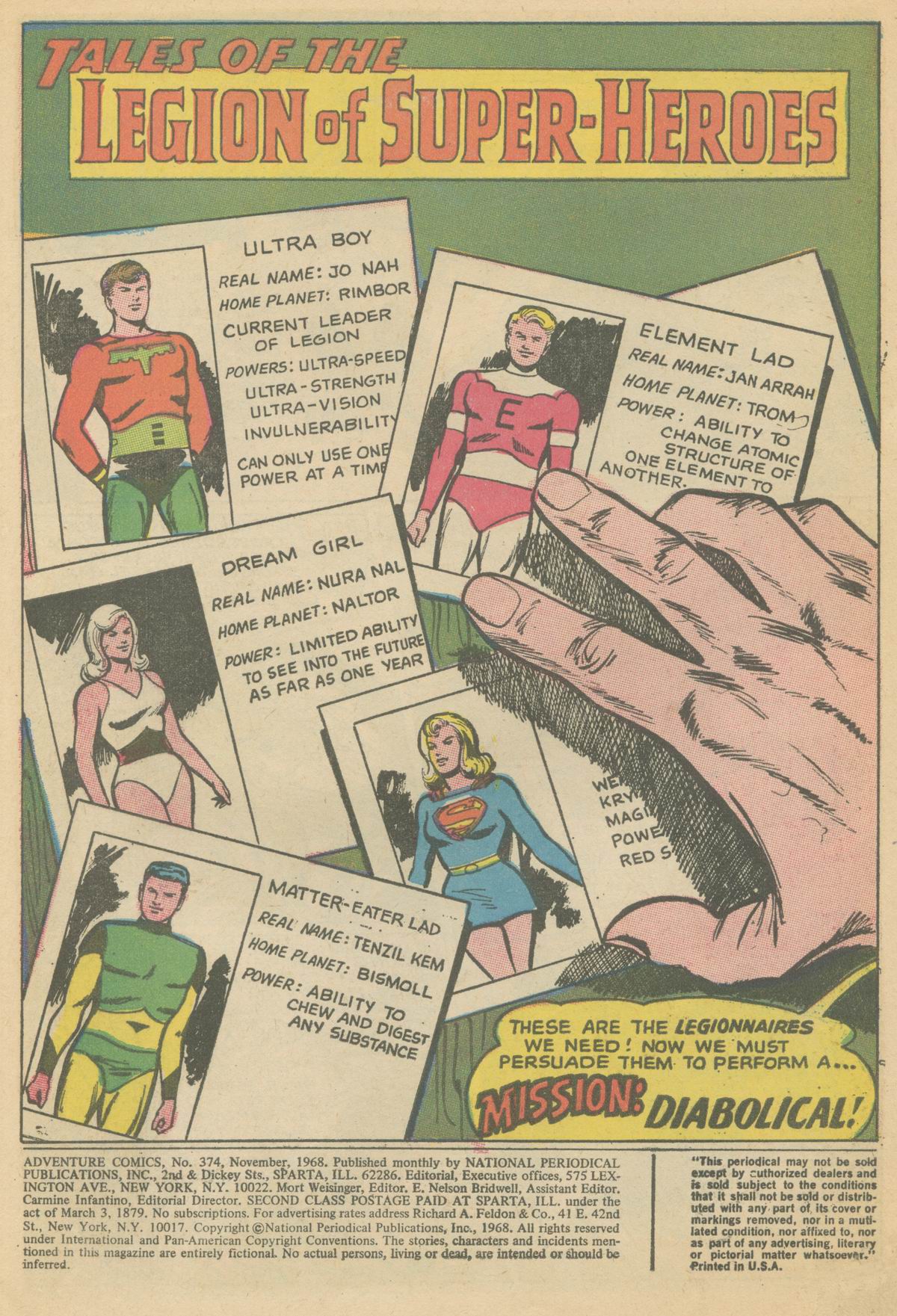 Read online Adventure Comics (1938) comic -  Issue #374 - 3