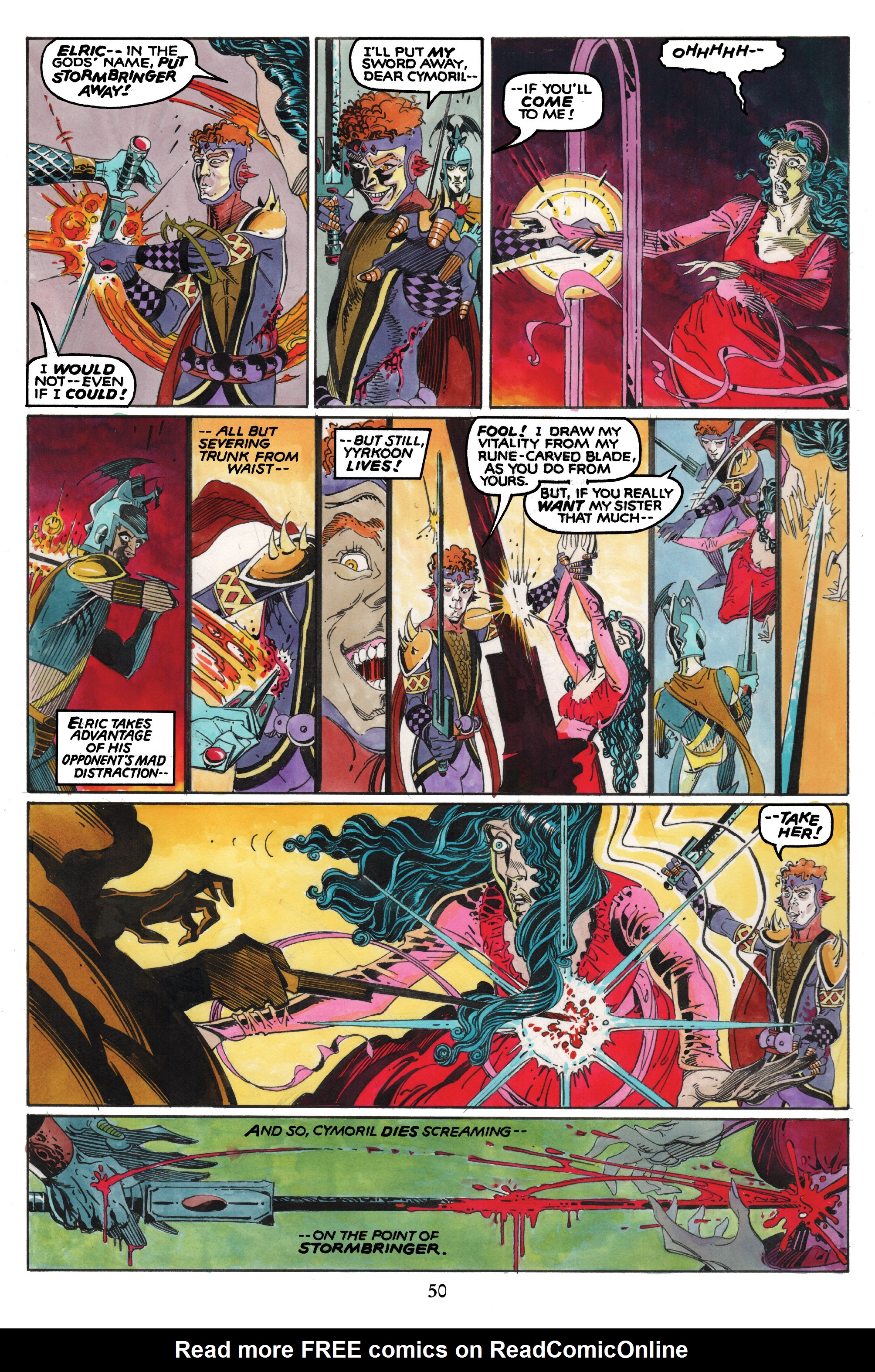 Read online The Michael Moorcock Library comic -  Issue # TPB 3 - 50