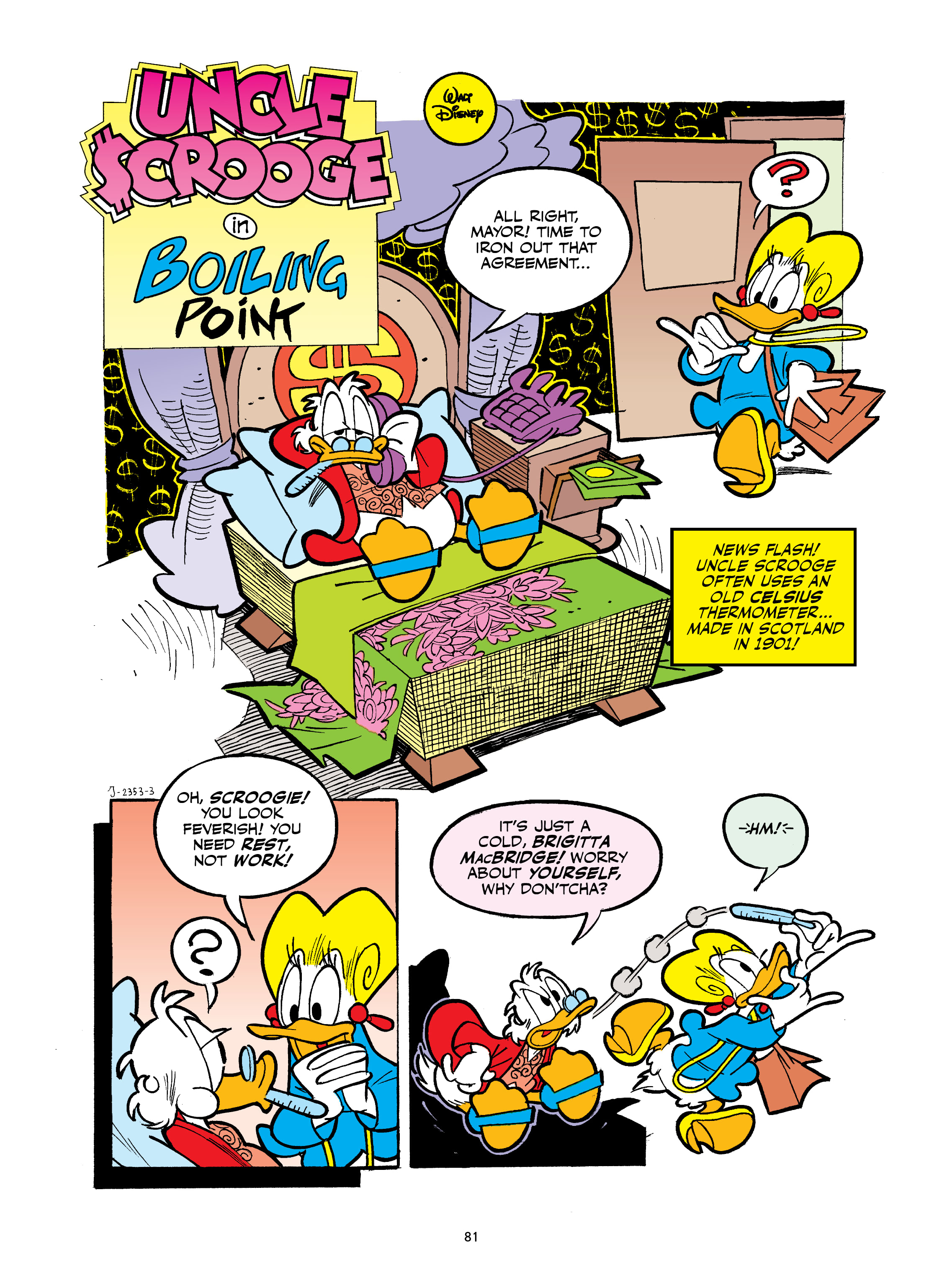 Read online Walt Disney's Mickey and Donald: "For Whom the Doorbell Tolls" and Other Tales Inspired by Hemingway comic -  Issue # TPB (Part 1) - 82