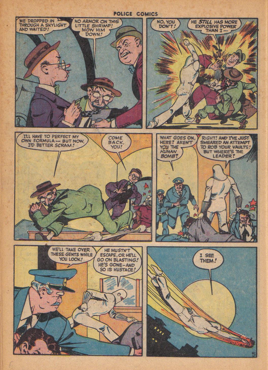 Read online Police Comics comic -  Issue #56 - 28