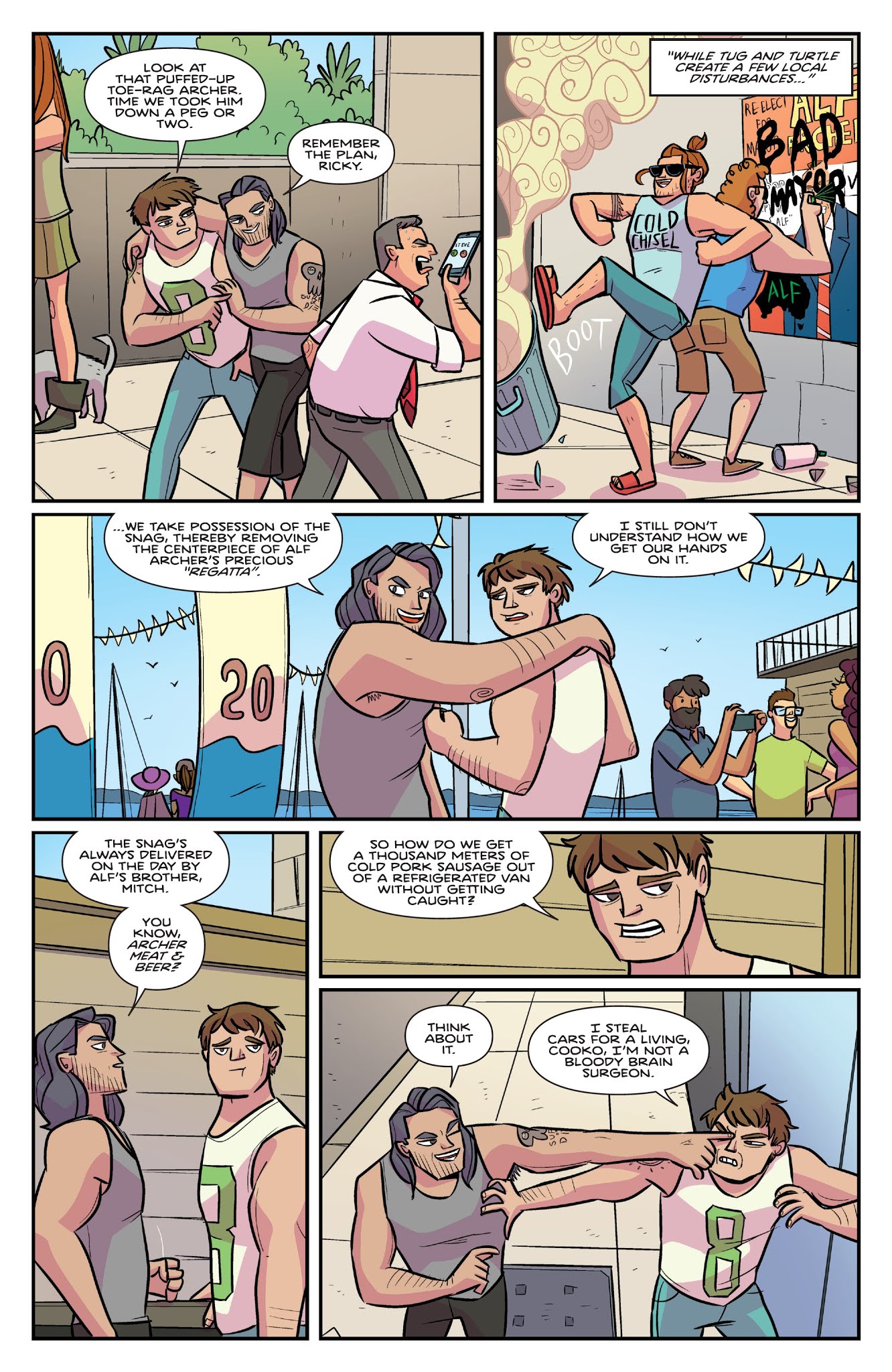 Read online Giant Days: Where Women Glow and Men Plunder comic -  Issue # Full - 25