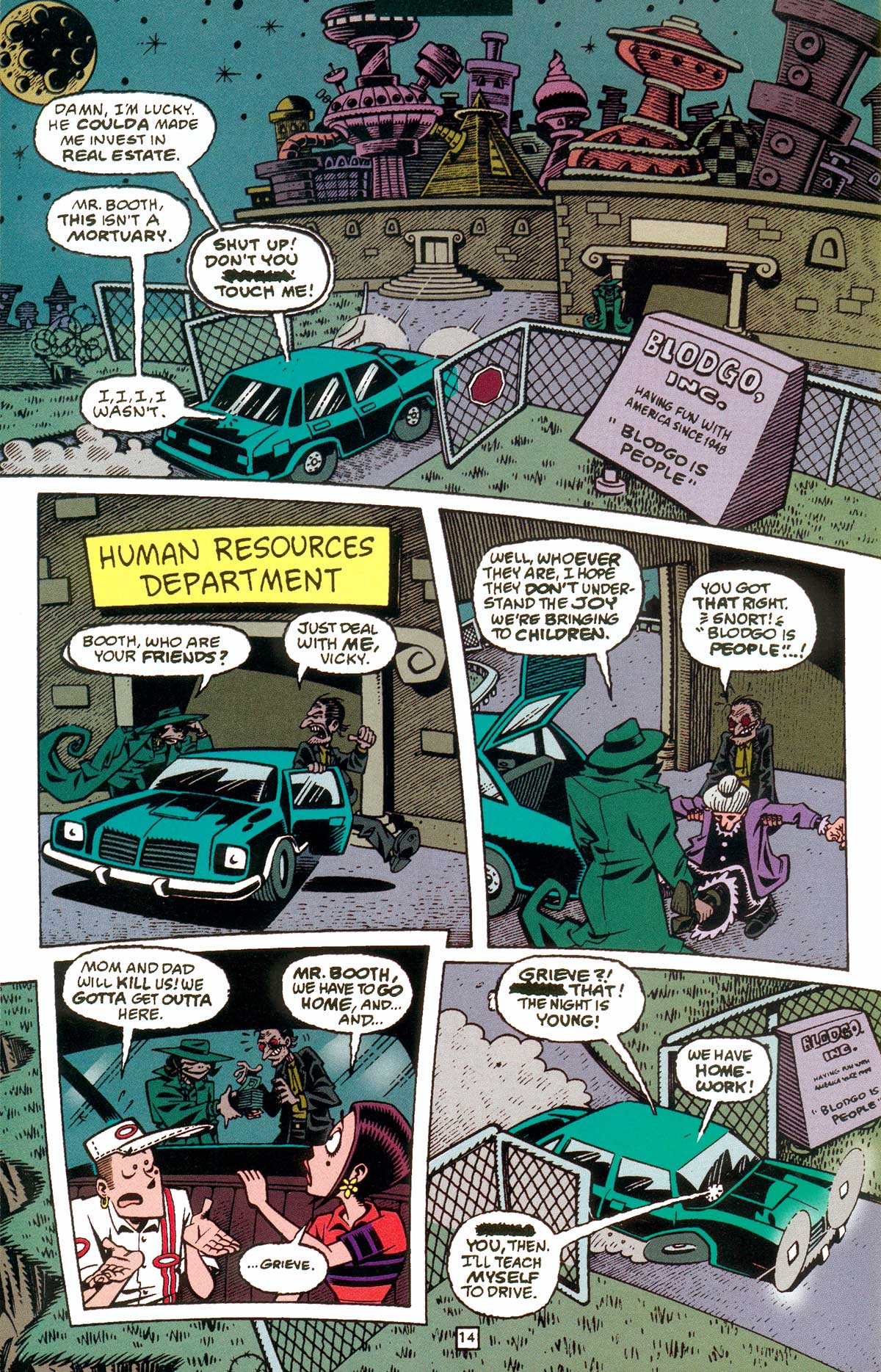 Read online Gross Point comic -  Issue #4 - 15