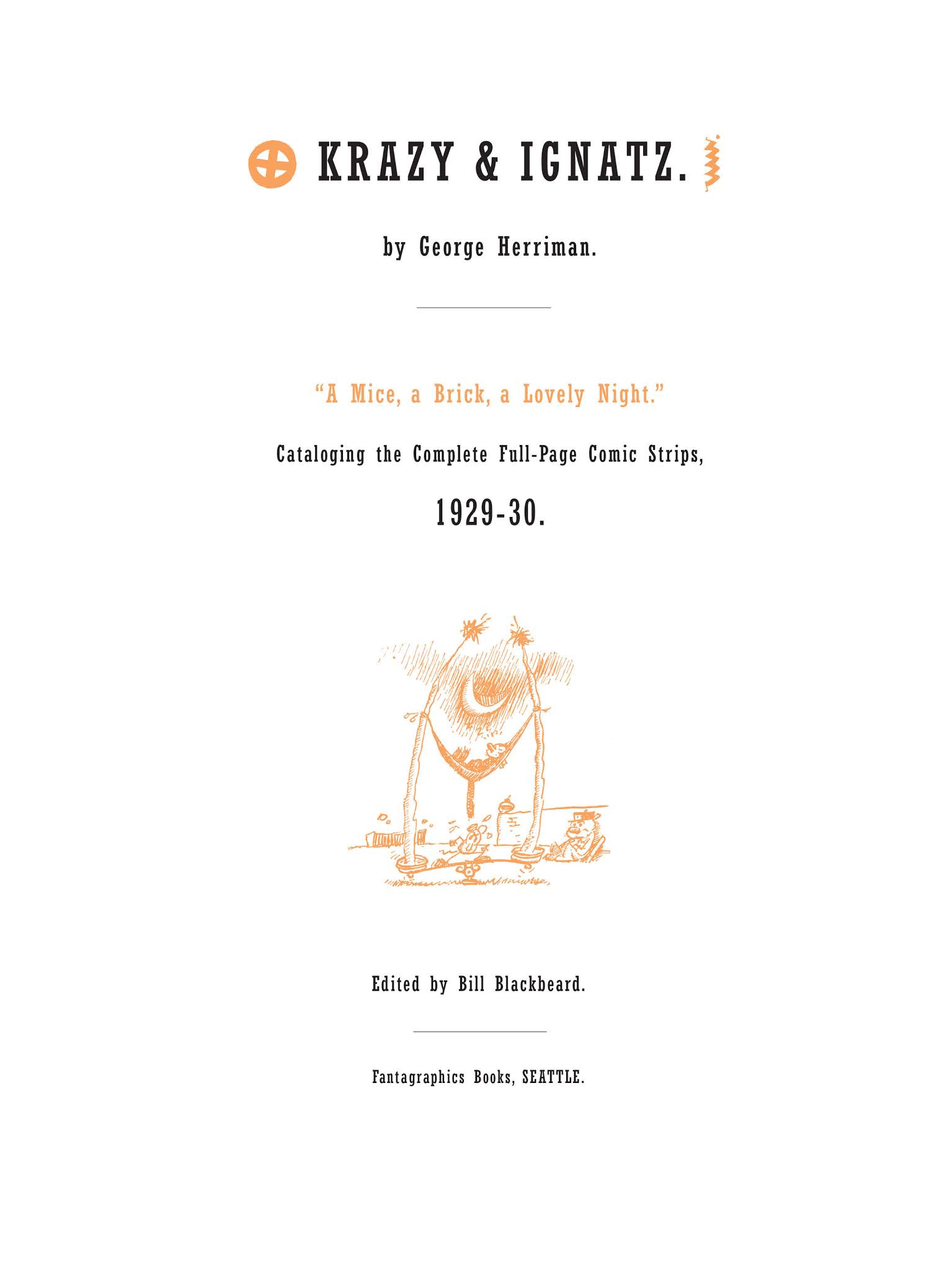 Read online Krazy & Ignatz comic -  Issue # TPB 6 - 4