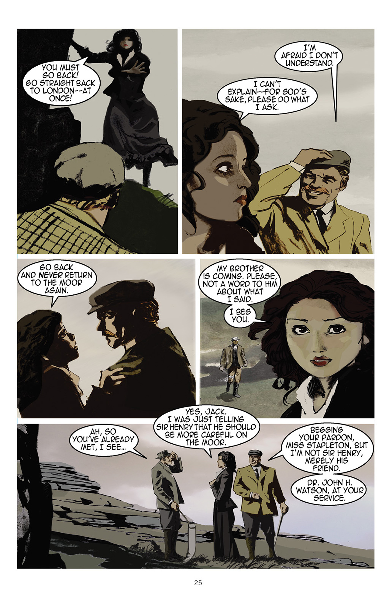 Read online The Hound of the Baskervilles comic -  Issue # TPB - 26