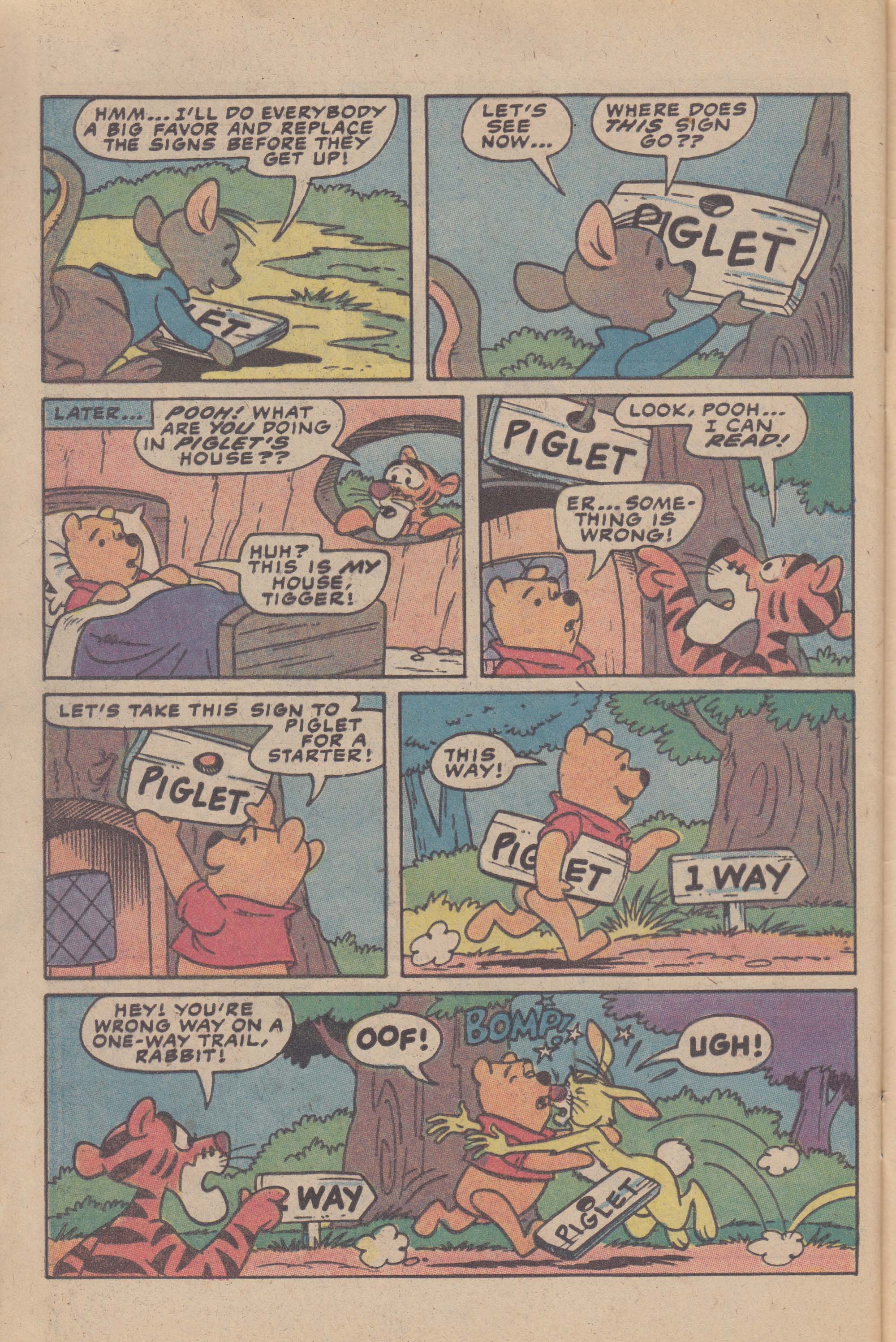 Read online Winnie-the-Pooh comic -  Issue #30 - 32