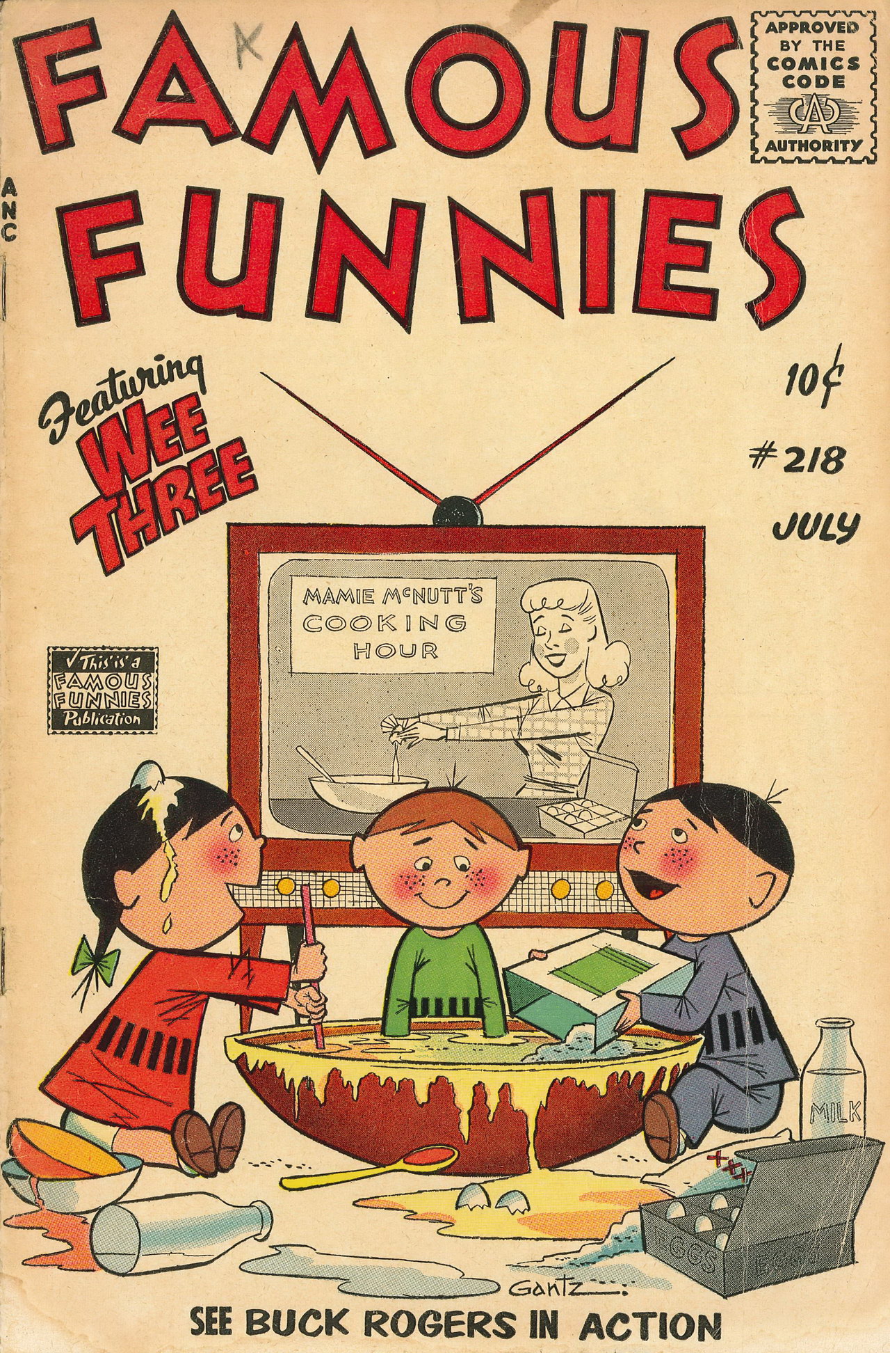 Read online Famous Funnies comic -  Issue #218 - 1