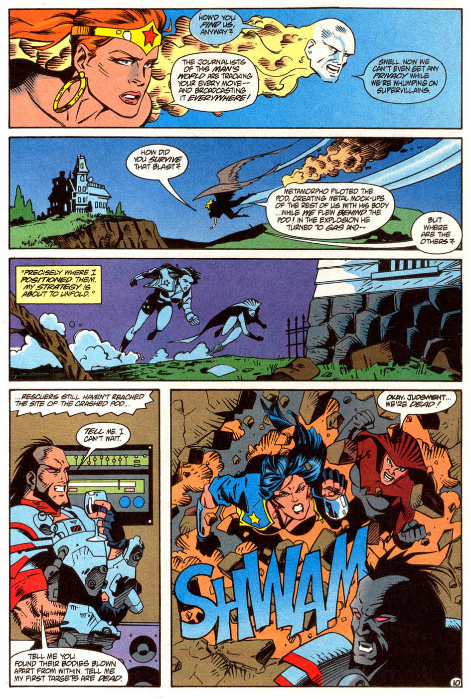 Read online Justice League America comic -  Issue #97 - 11