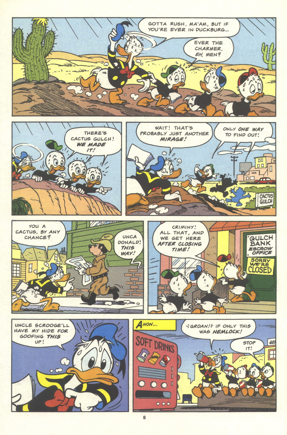 Read online Donald Duck Adventures comic -  Issue #22 - 24