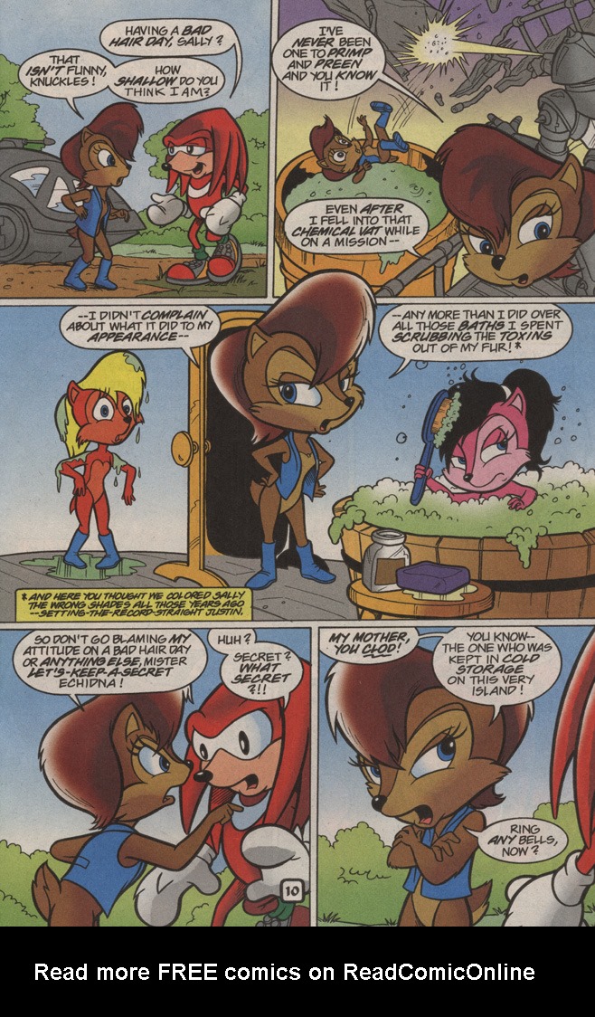 Read online Knuckles the Echidna comic -  Issue #29 - 15
