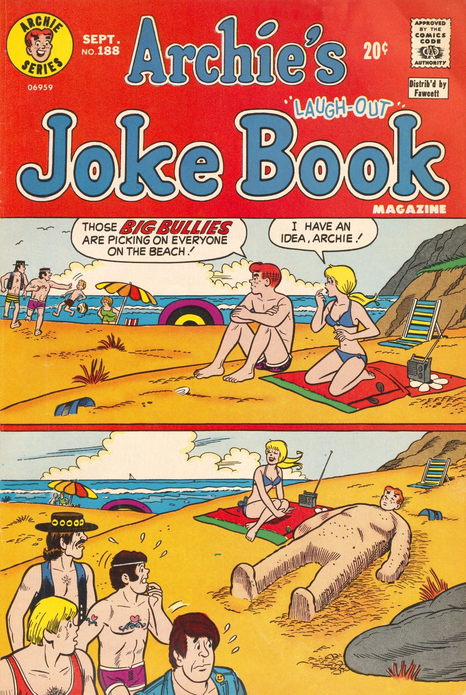 Read online Archie's Joke Book Magazine comic -  Issue #188 - 1