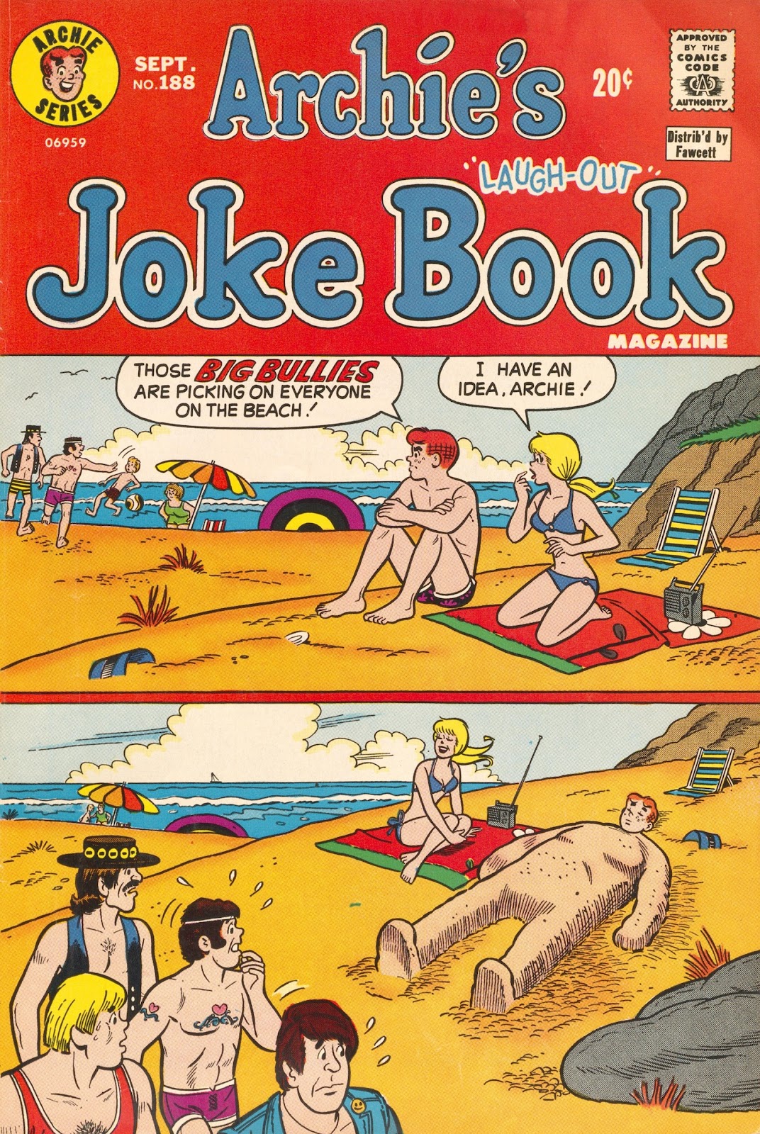 Archie's Joke Book Magazine issue 188 - Page 1
