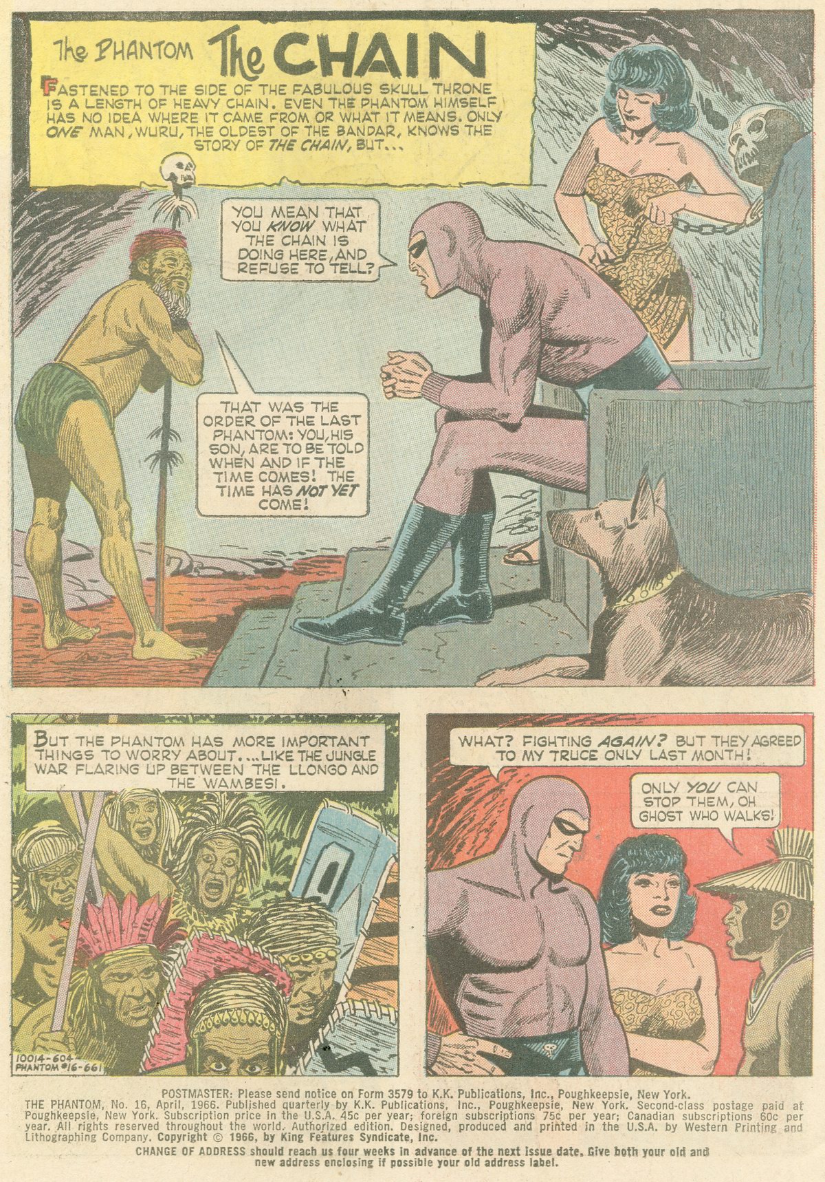 Read online The Phantom (1962) comic -  Issue #16 - 3