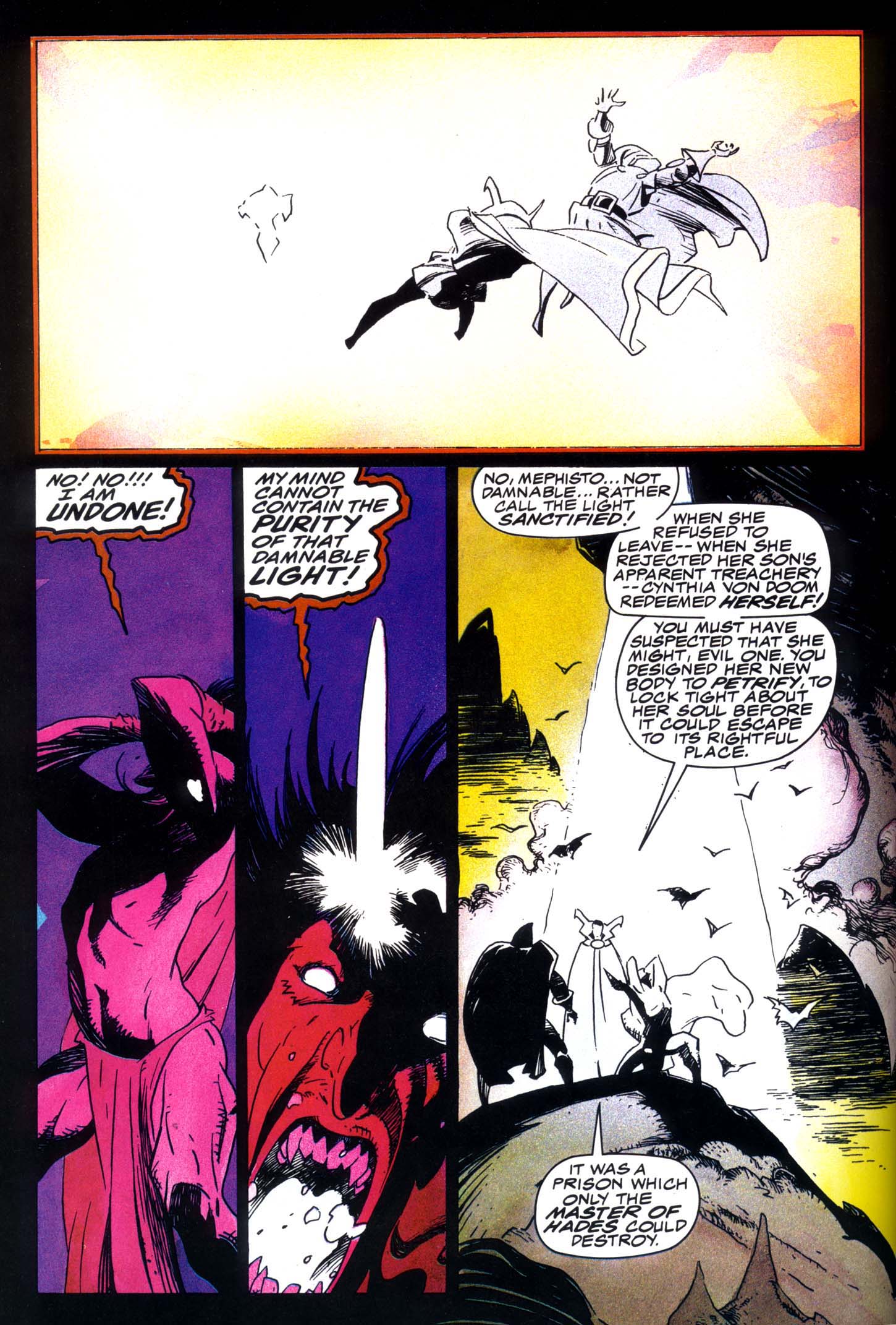 Read online Marvel Graphic Novel comic -  Issue #49 - Doctor Strange & Doctor Doom - Triumph & Torment - 77
