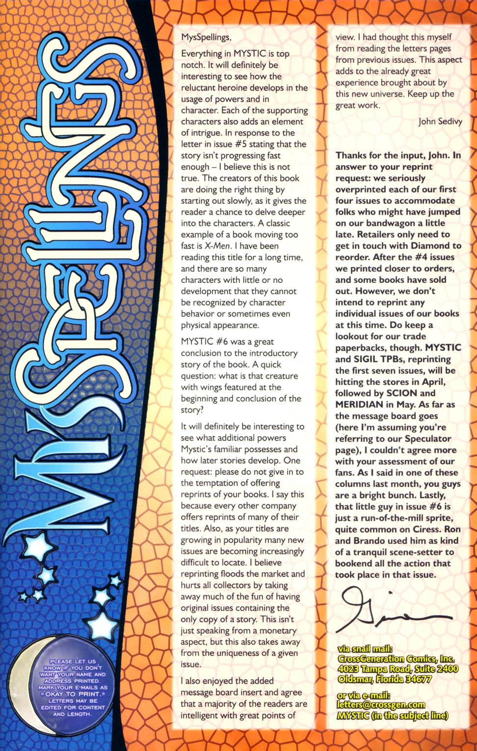 Read online Mystic comic -  Issue #9 - 27