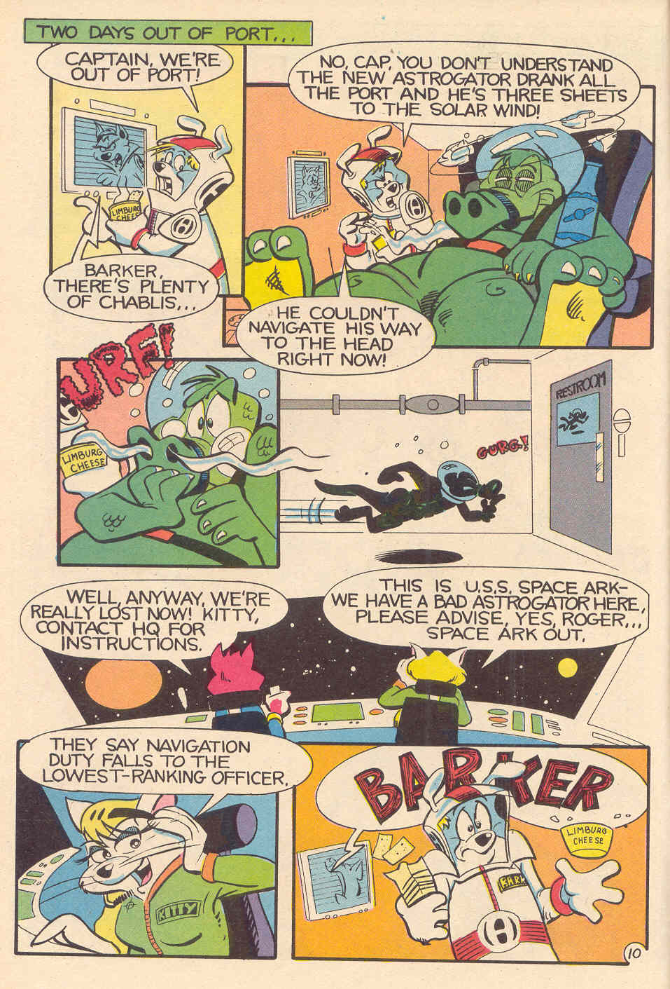 Read online Space Ark comic -  Issue #1 - 12