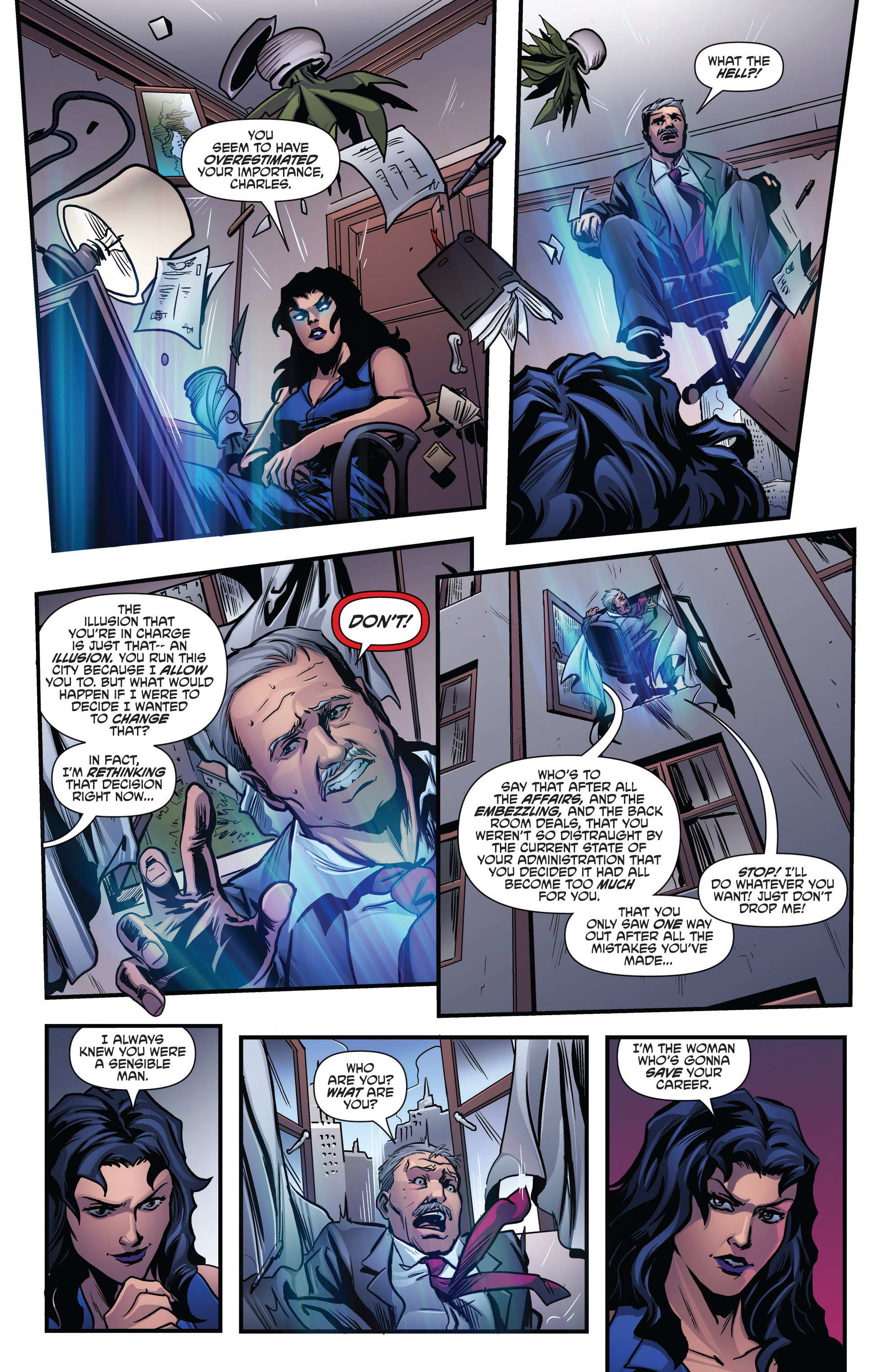 Read online Grimm Fairy Tales presents Goddess Inc. comic -  Issue #4 - 8