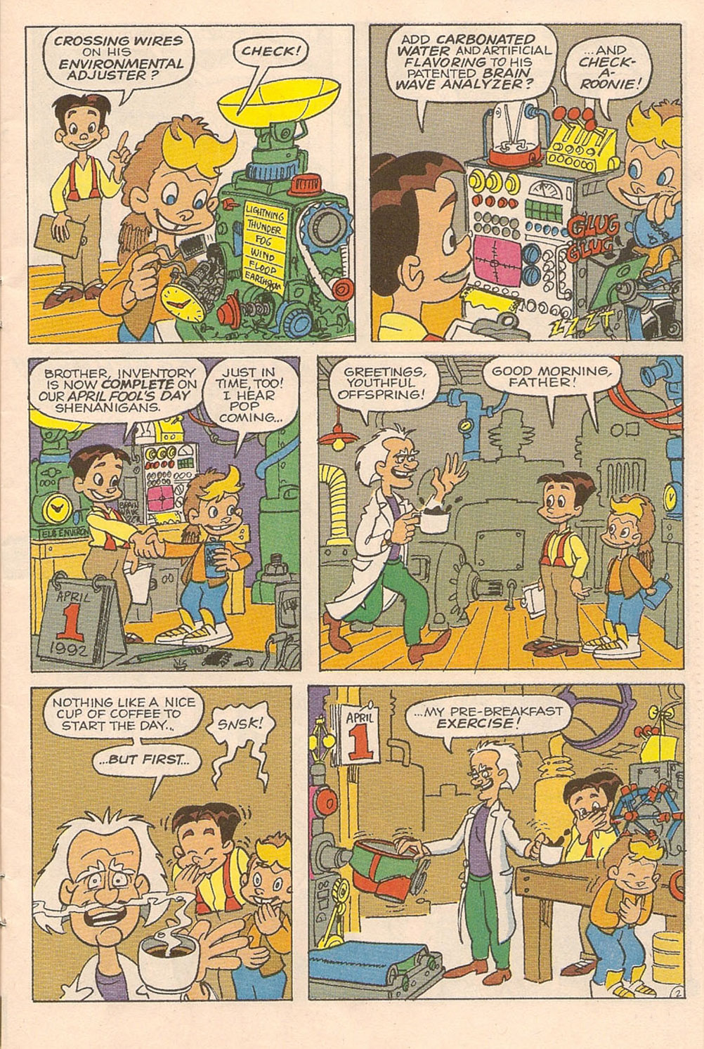 Read online Back to the Future (1991) comic -  Issue #4 - 4